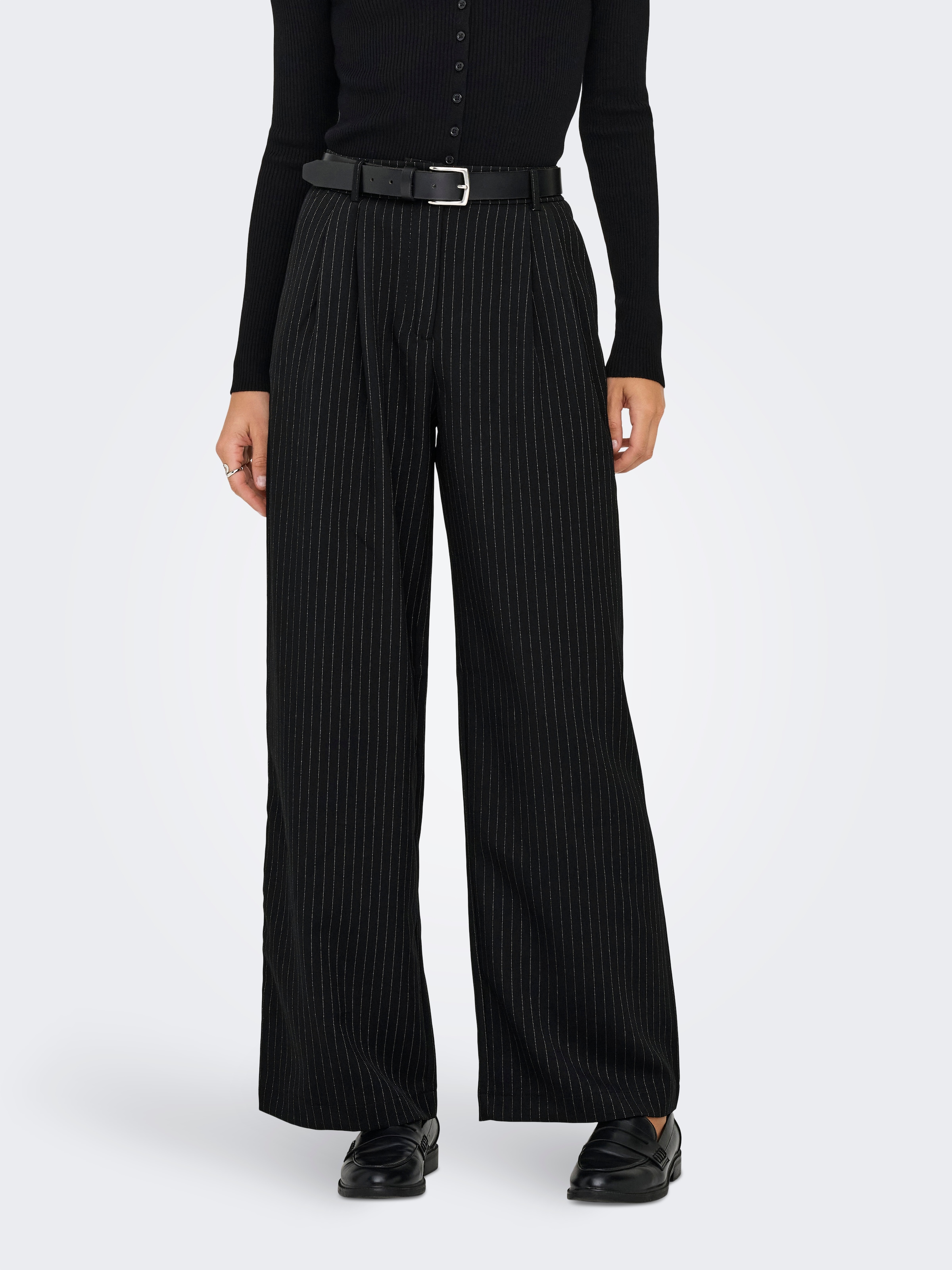 Image of ONLY Anzughose "ONLREINA HW PLEAT STR PINS PANT TLR NOOS"