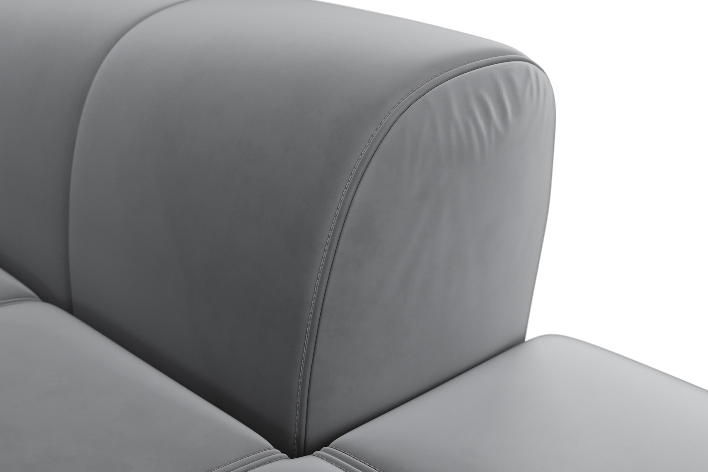 sit&more Ecksofa »Bendigo L-Form« inklusive Sitztiefenverstellung, Bodenfreiheit 15 cm, in 2 Fussfarben