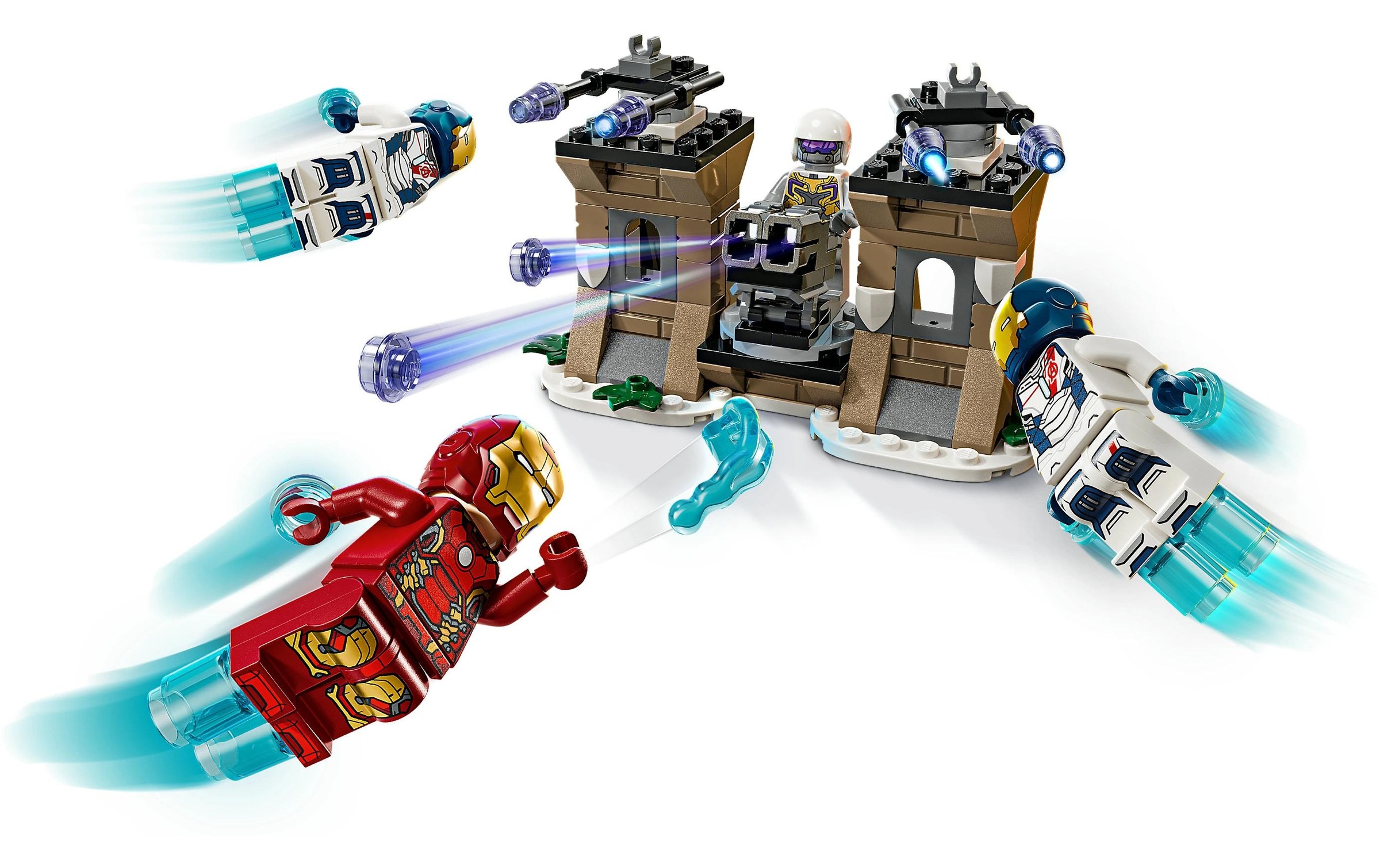 LEGO® Konstruktionsspielsteine »Marvel Iron Man und Iron Legion vs. HYDRA-Soldat 76288«