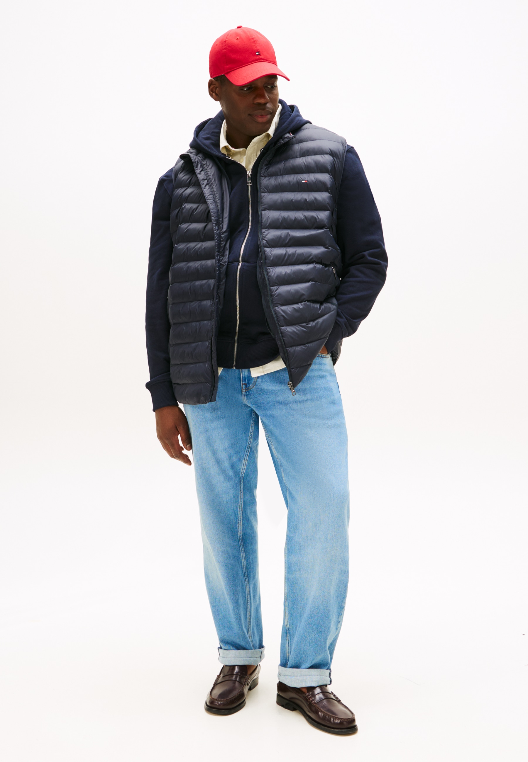 Tommy Hilfiger Big & Tall Steppweste »BT-CORE PACKABLE RECYCLED VEST-B«, Grosse Grössen