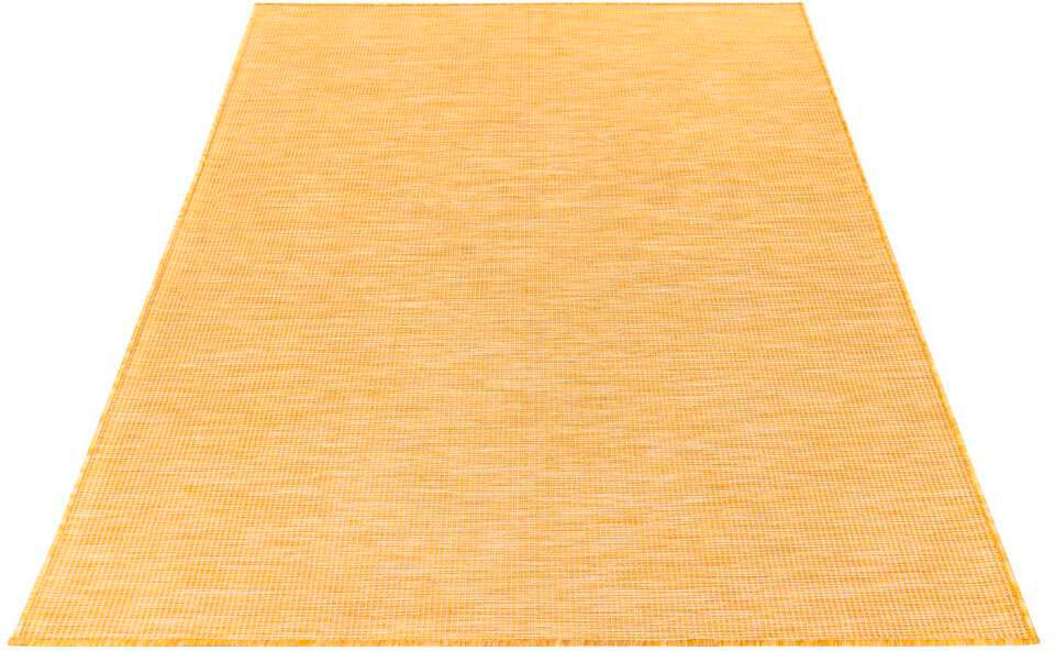 Carpet City Teppich UV-beständig, Terrasse, confortablement Wetterfest rechteckig, gewebt für acheter Küche, »Palm«, & Balkon, flach