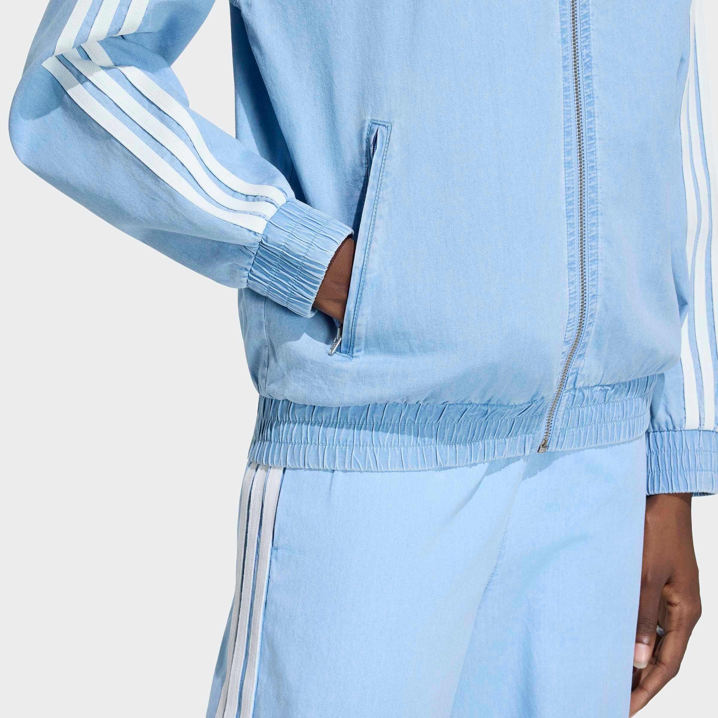adidas Originals Outdoorjacke »DENIM FB TT« für Erwachsene, mit Reissverschluss, aus Baumwolle