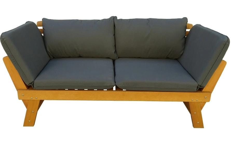  Loungesofa »Contini Anthrazit/Eucalyptus«