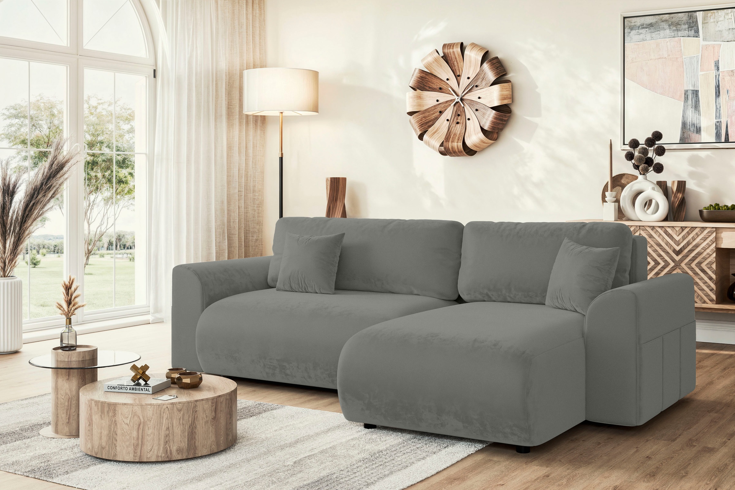 Home affaire Ecksofa »VasbySuyal« L-Form
