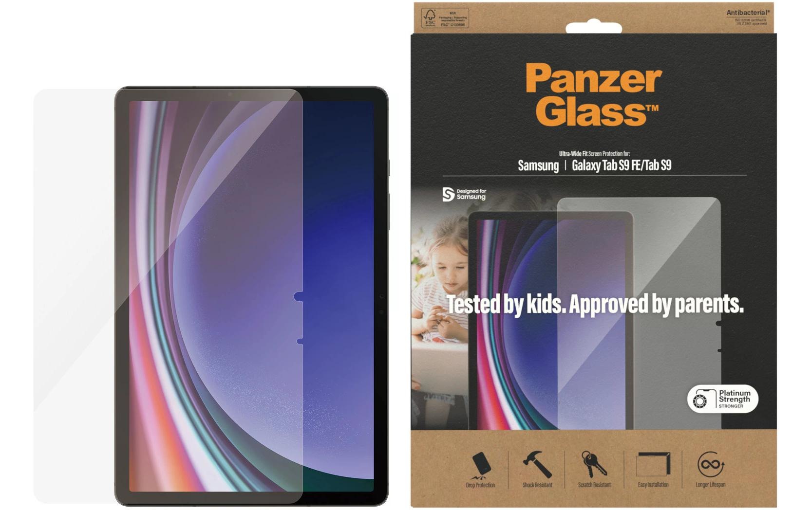 Image of PanzerGlass Schutzfolie "Ultra Wide Fit Galaxy Tab S8/S9"