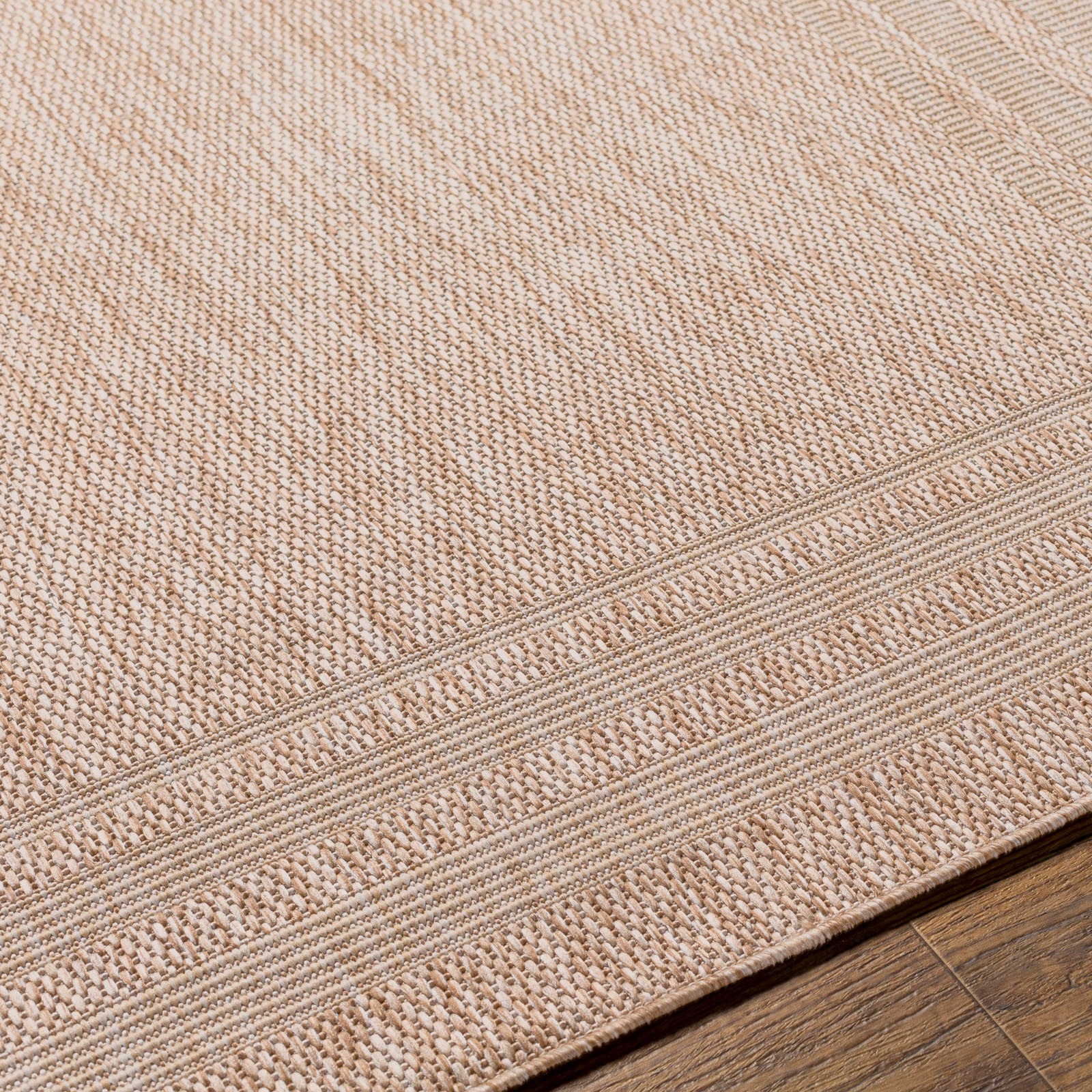 Livabliss Teppich »LENON« rechteckig 4 mm Höhe Teppich In- /Outdoor Boho Jute-Optik , Balkon, Terrasse, Garten, Beige