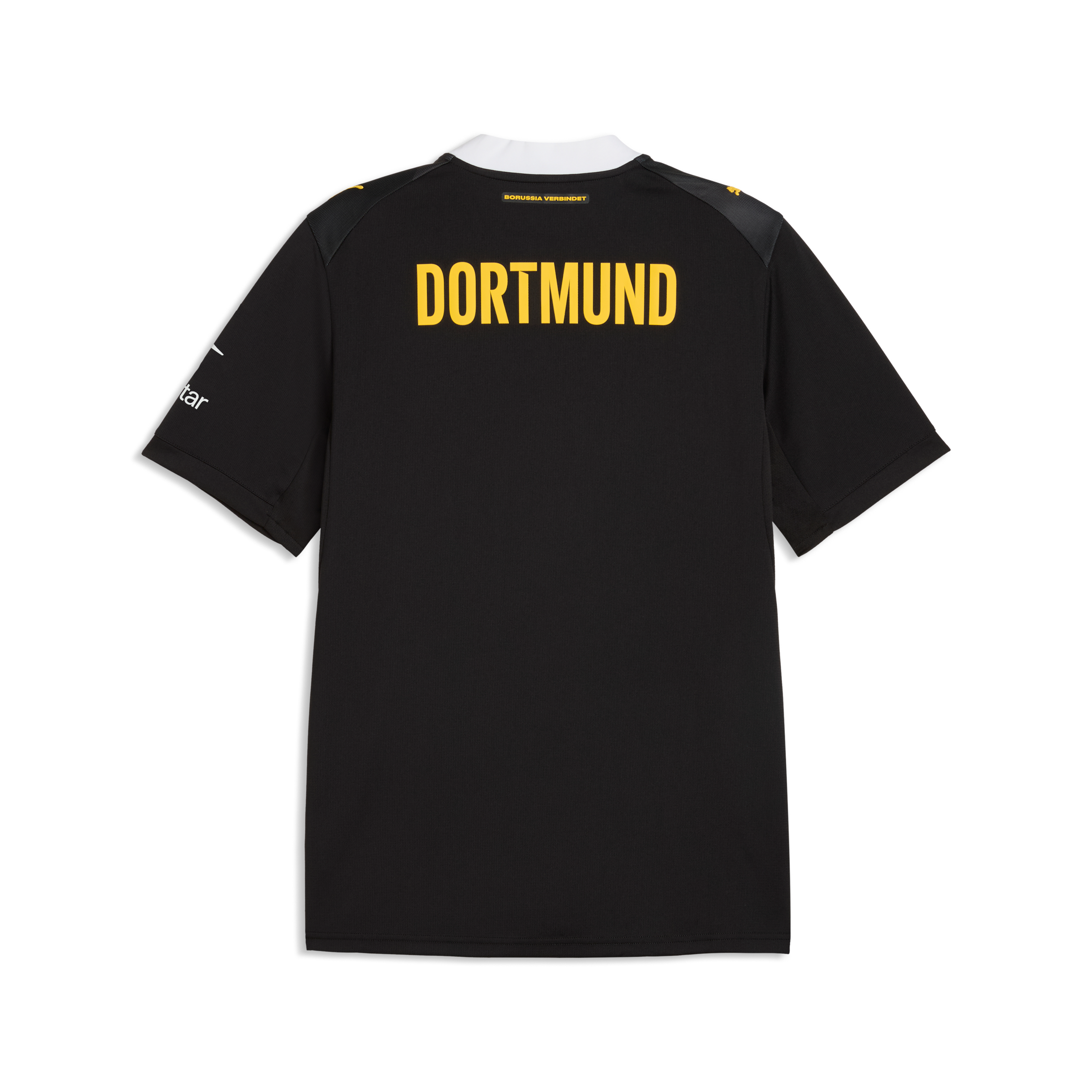 PUMA Fussballtrikot »BVB AWAY JERSEY REPLICA« für Erwachsene, mit Rundhalsausschnitt, Kurzarm, atmungsaktiv