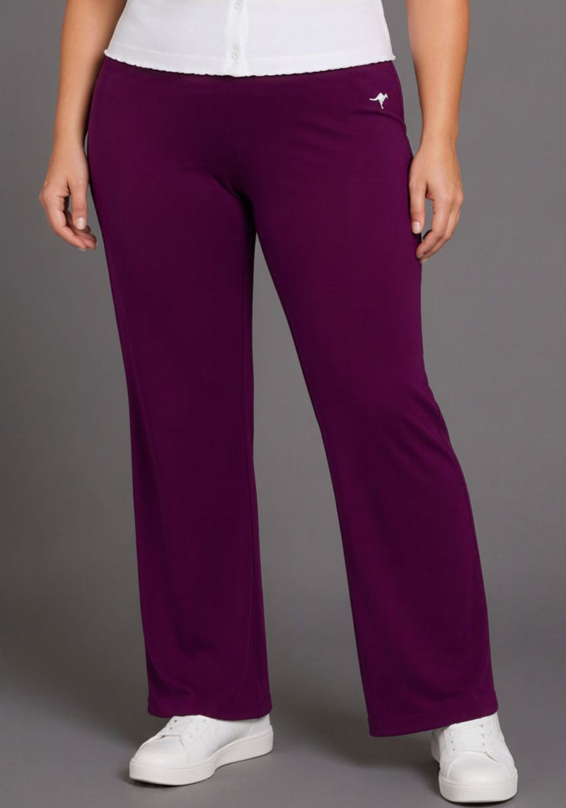 Image of KangaROOS Jazzpants mit Logodruck, in elastischer Jersey-Qualität