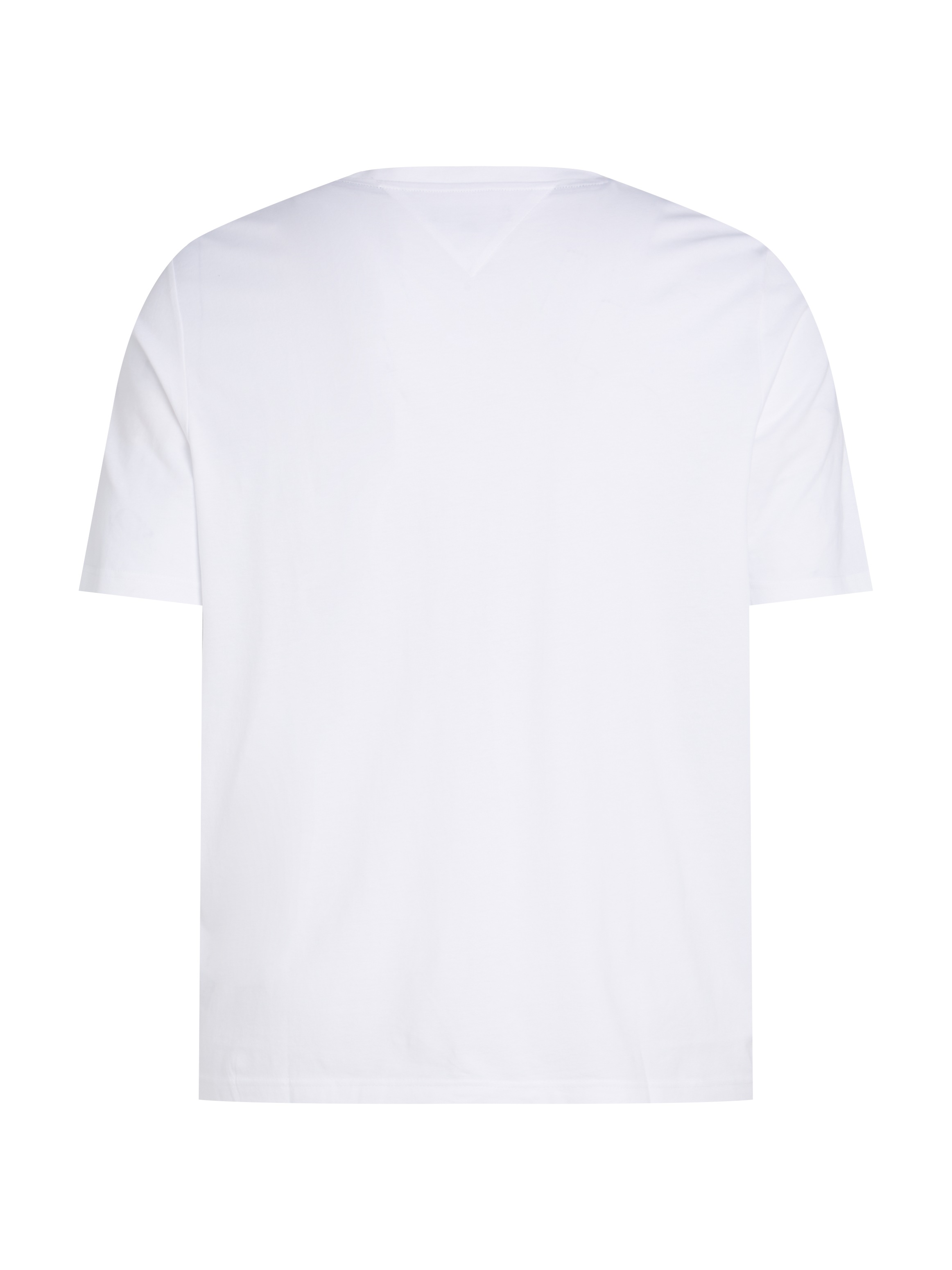 Tommy Hilfiger Big & Tall T-Shirt »BT-HILFIGER CENTER STACK TEE-B«, Grosse Grössen, mit mehrfarbigen Print
