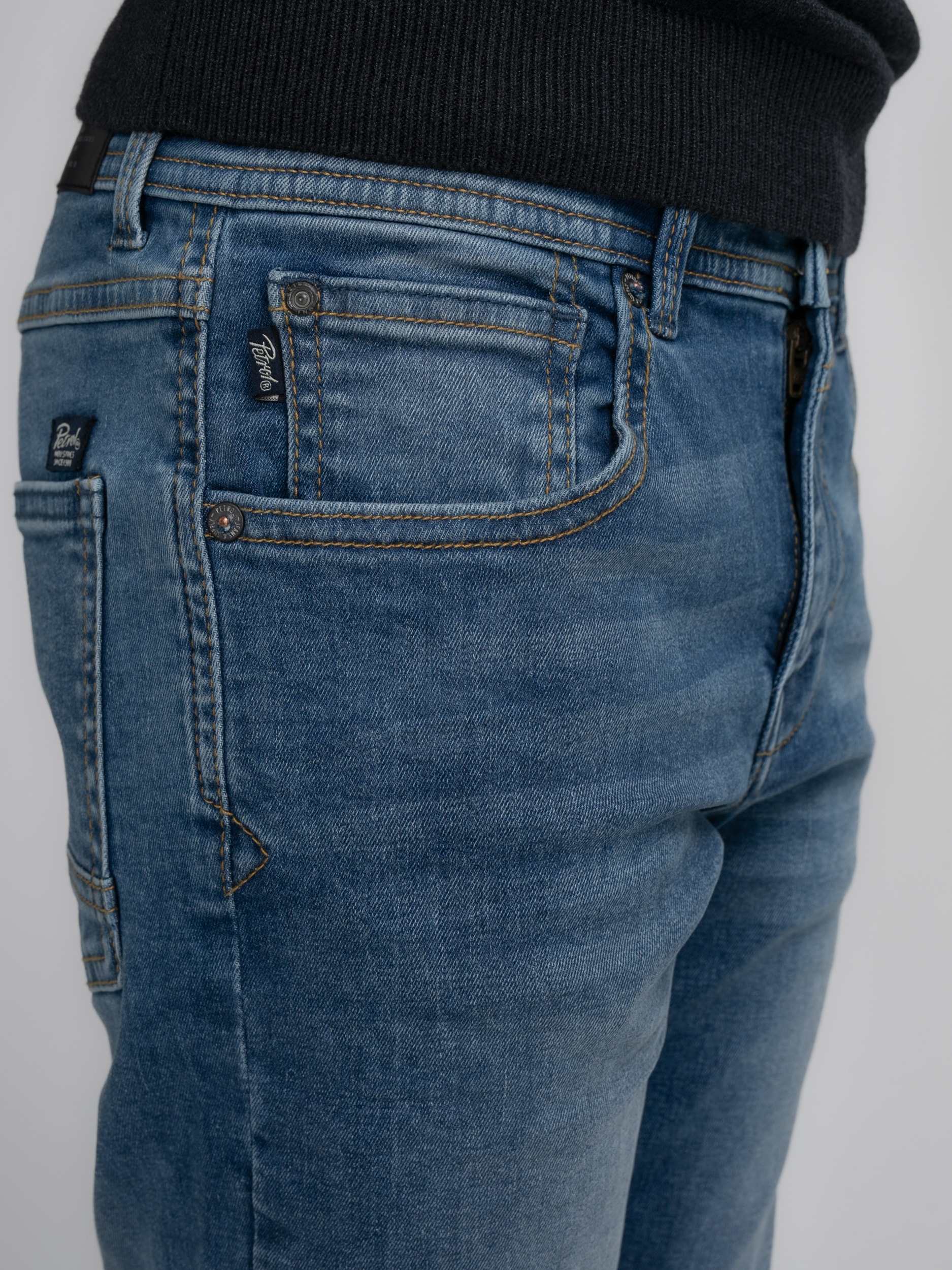 Petrol Industries Gerade Jeans, mit Washed-Optik