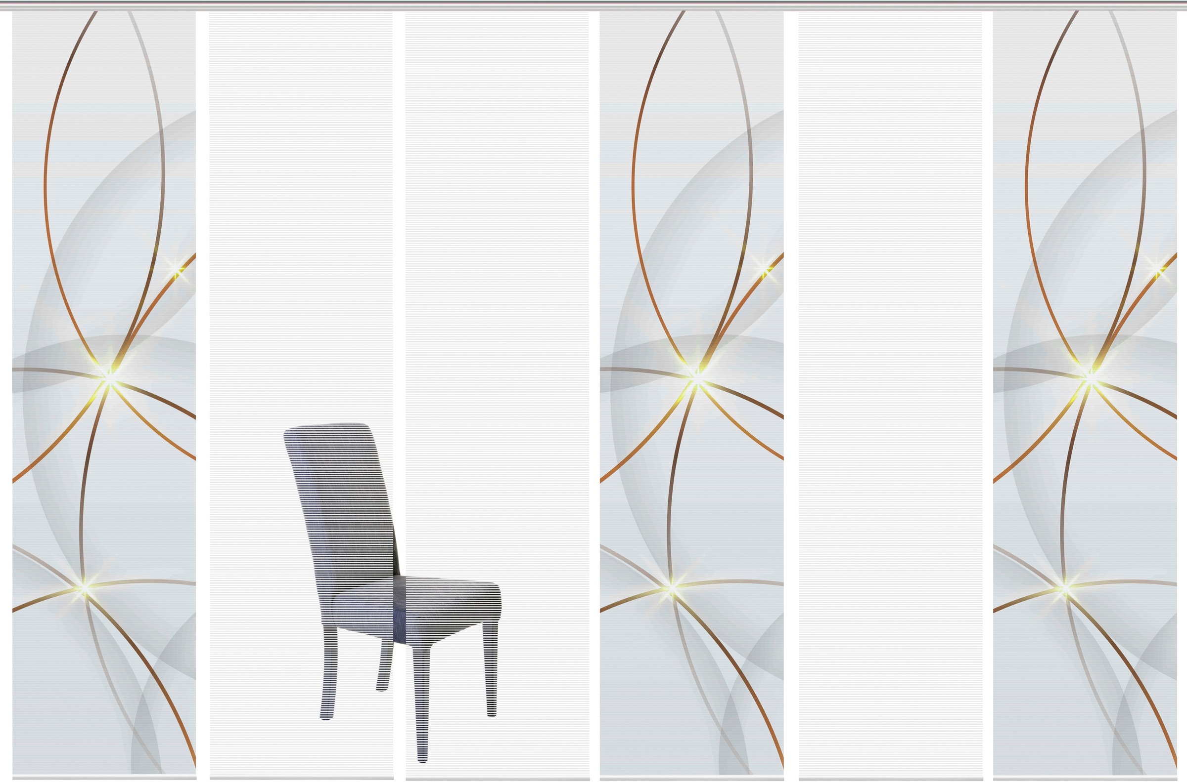 Image of Vision S Schiebegardine »BLINKI«, (1 St.), DIGITALDRUCK bei Ackermann Versand Schweiz