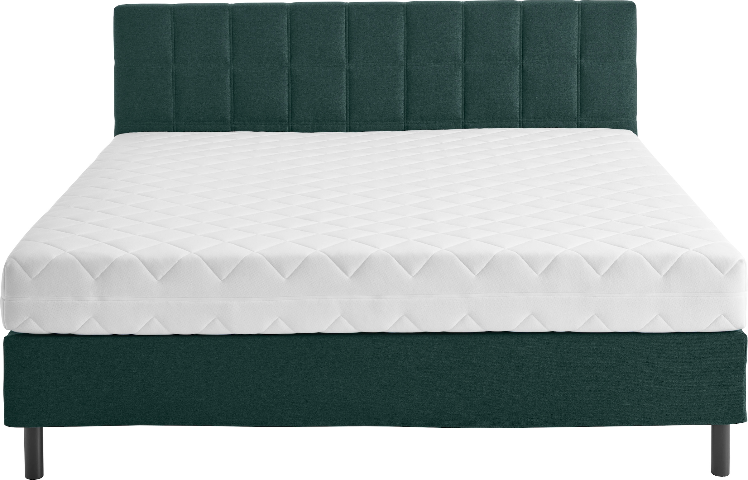 ATLANTIC home collection Boxbett Nikola, Massivholzfüsse, mit und ohne Matratze lieferbar