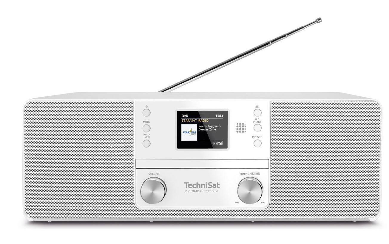 TechniSat Digitalradio (DAB+) »DigitRadio 370 CD BT«, (Digitalradio (DAB+)-FM-Tuner)