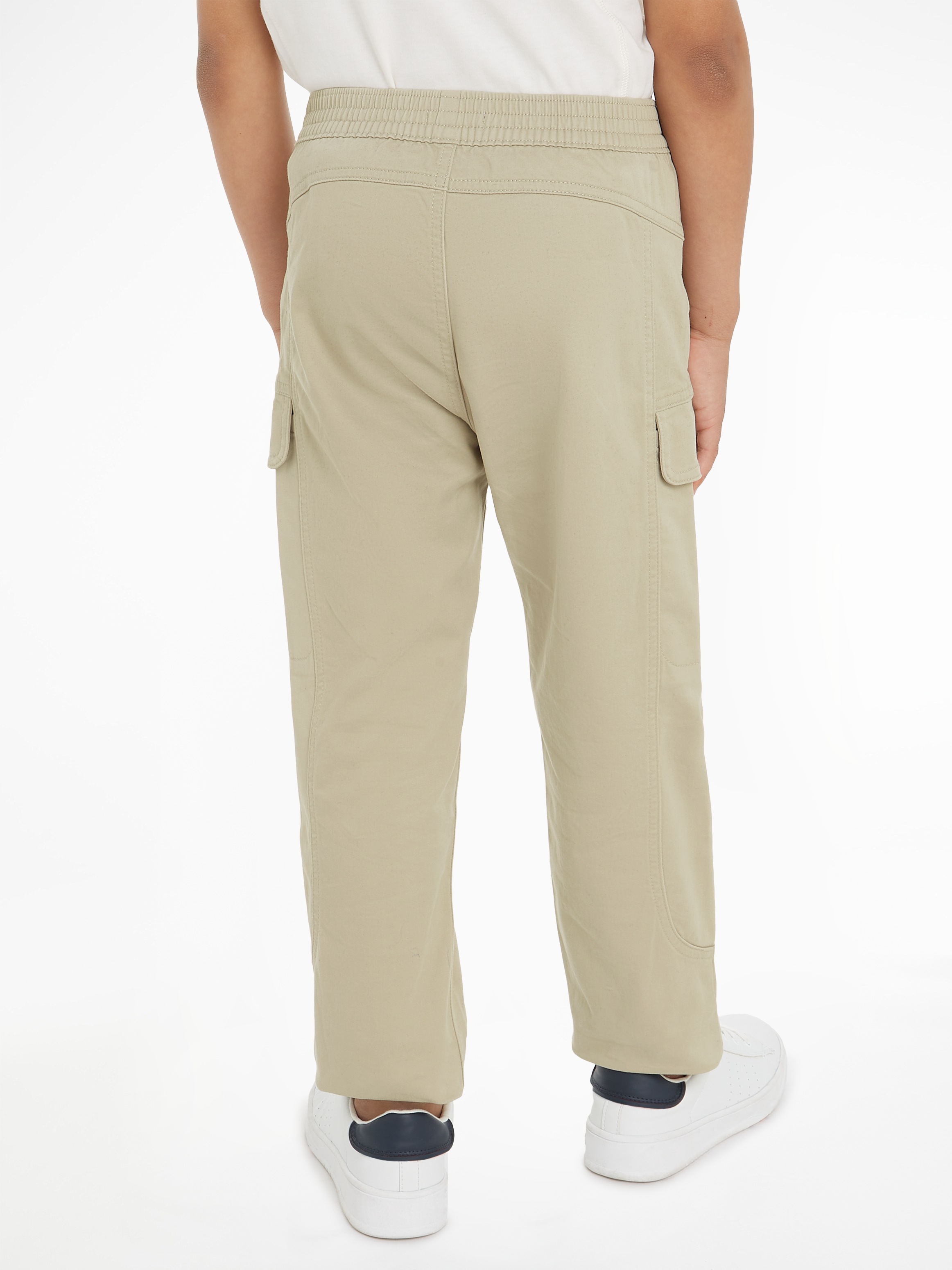 ohne Trendige Cargohose Jeans kaufen Logoprägung Calvin Mindestbestellwert Klein PANTS«, CARGO mit »SATEEN
