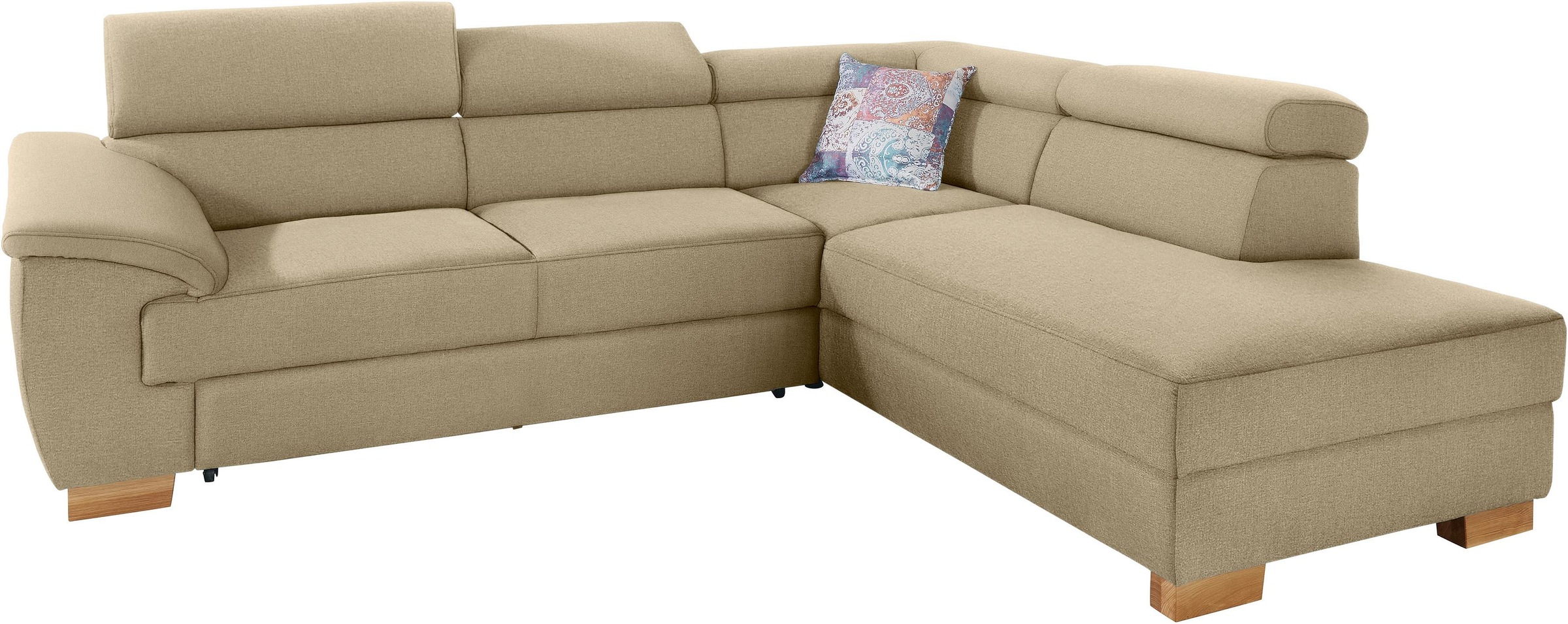 Image of DOMO collection Ecksofa »Severo«, inklusive Kopfteilverstellung, wahlweise mit Bettfunktion bei Ackermann Versand Schweiz