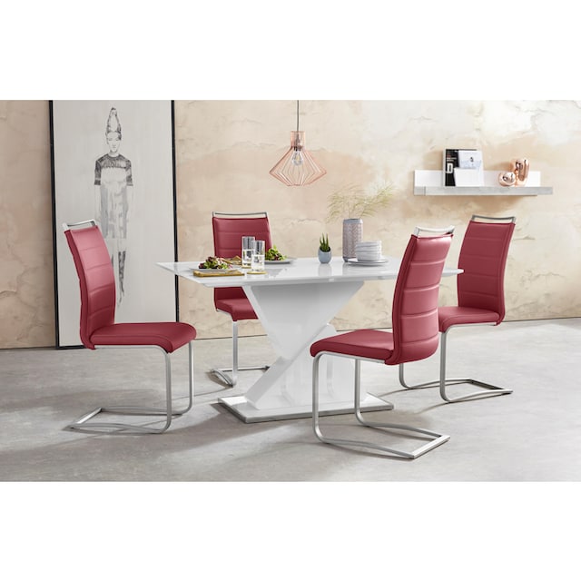 MCA furniture Freischwinger »Pescara«, (Set), 2 St., Kunstleder, Stuhl  belastbar bis 120 Kg günstig kaufen