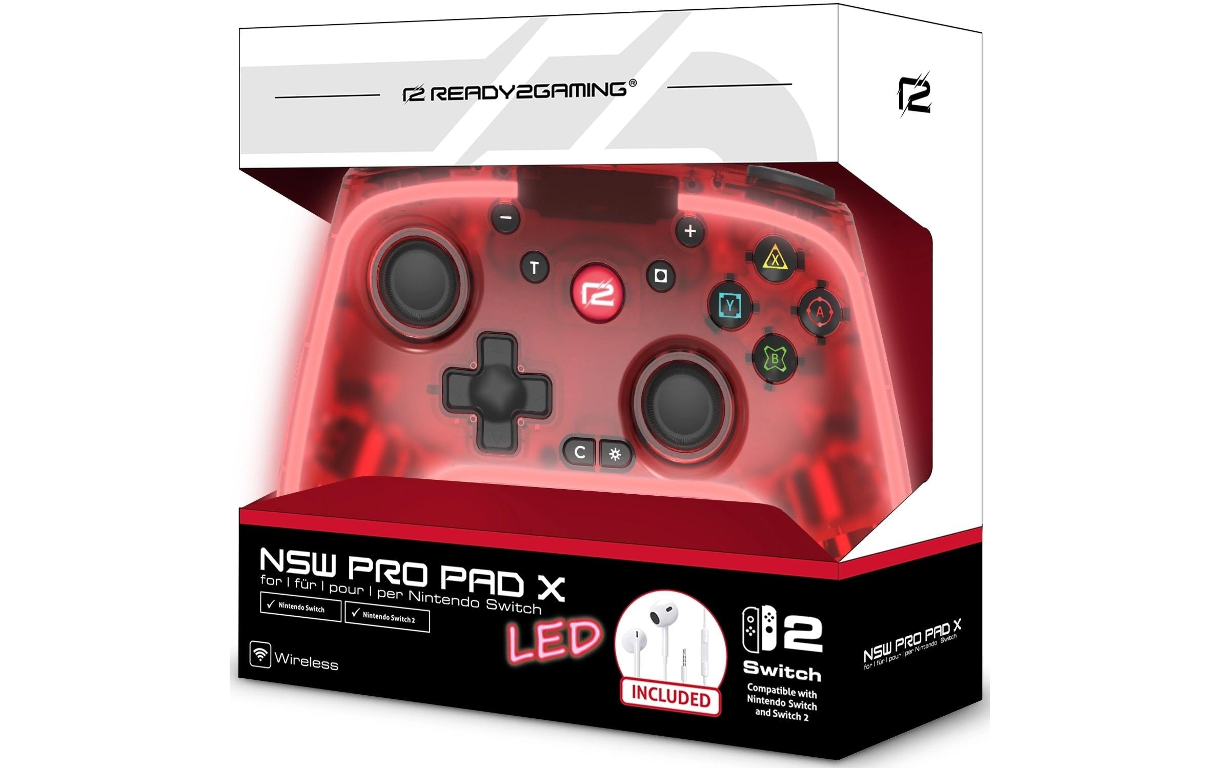   Contrôleur »GAME Pro Pad X2 LED Edition für NSW 2«