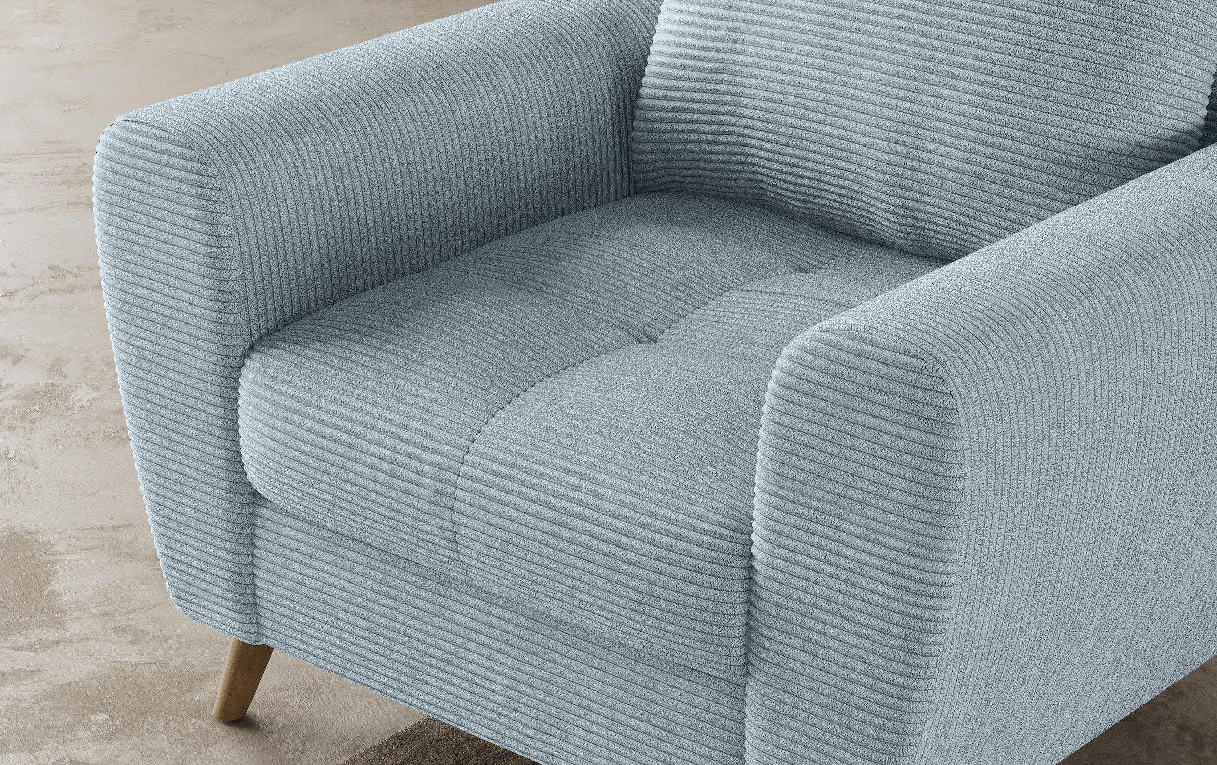Mr. Couch Sessel »Blackburn II«, Passend zu der Garnitur, mit Kaltschaumpolsterung bis 140 kg belastbar