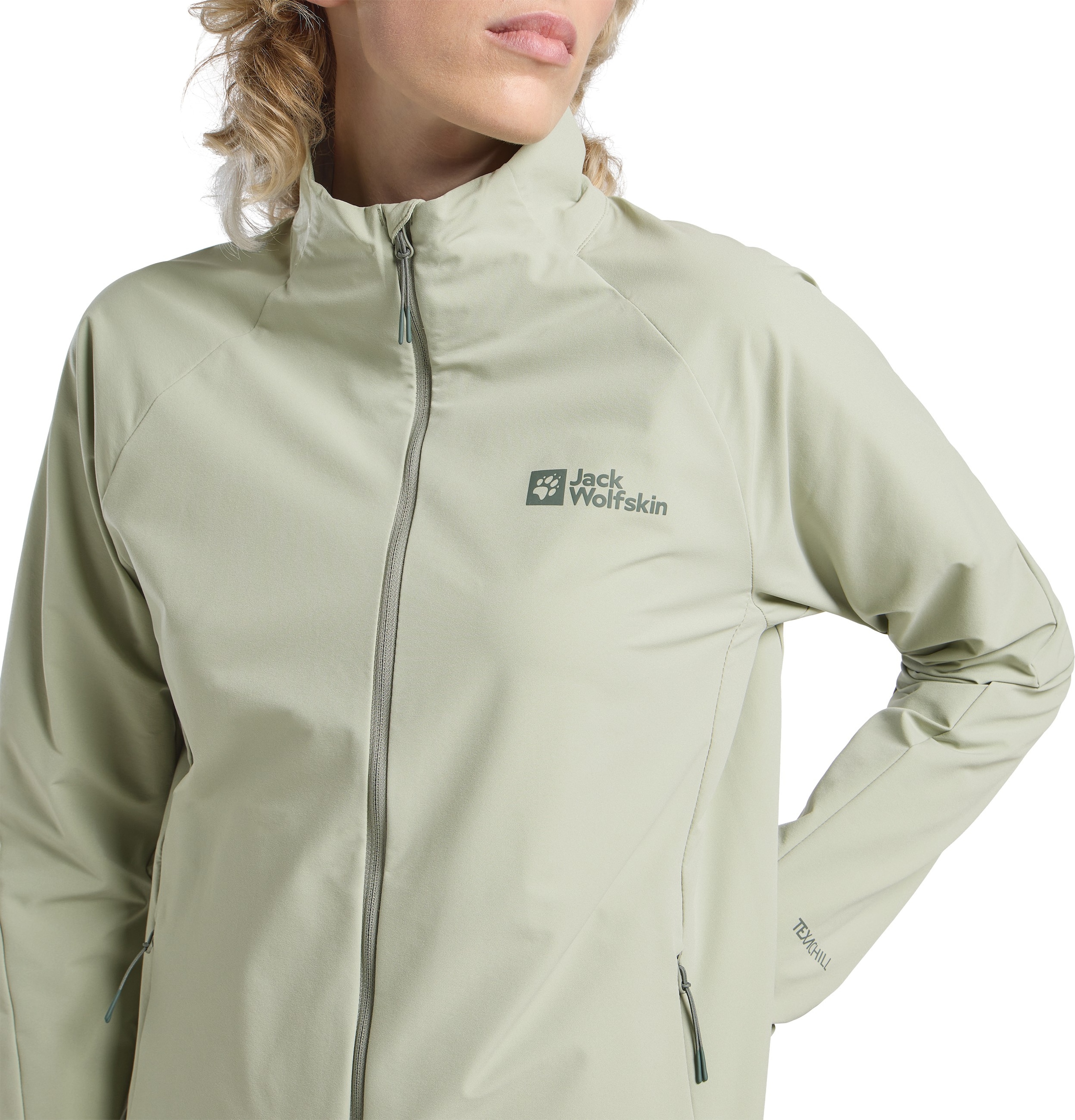 Jack Wolfskin Outdoorjacke »PRELIGHT STRIDE JKT W« mit UV-Schutz, leicht verstaubar, windabweisend, atmungsaktiv
