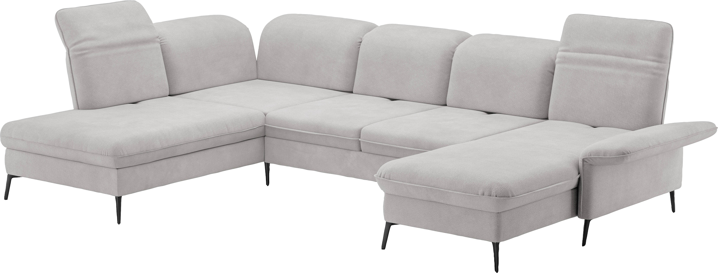 sit&more Wohnlandschaft »Emely«, mit Sitztiefenverstellung optional mit Bettfunktion und Bettkasten
