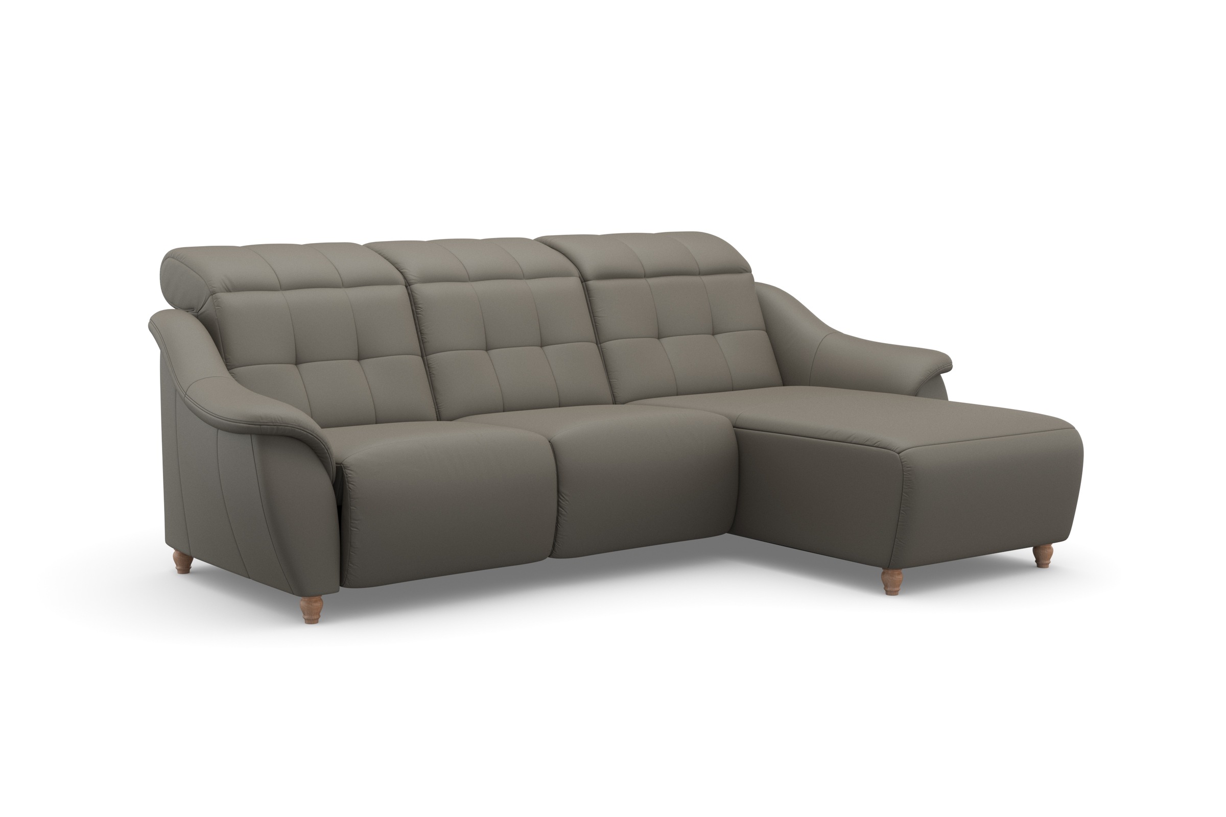 Home affaire Ecksofa »Boston L-Form«, (2 St.), Kopfteilverstellung an jeder Sitzfläche, wahlweise Relaxfunktion