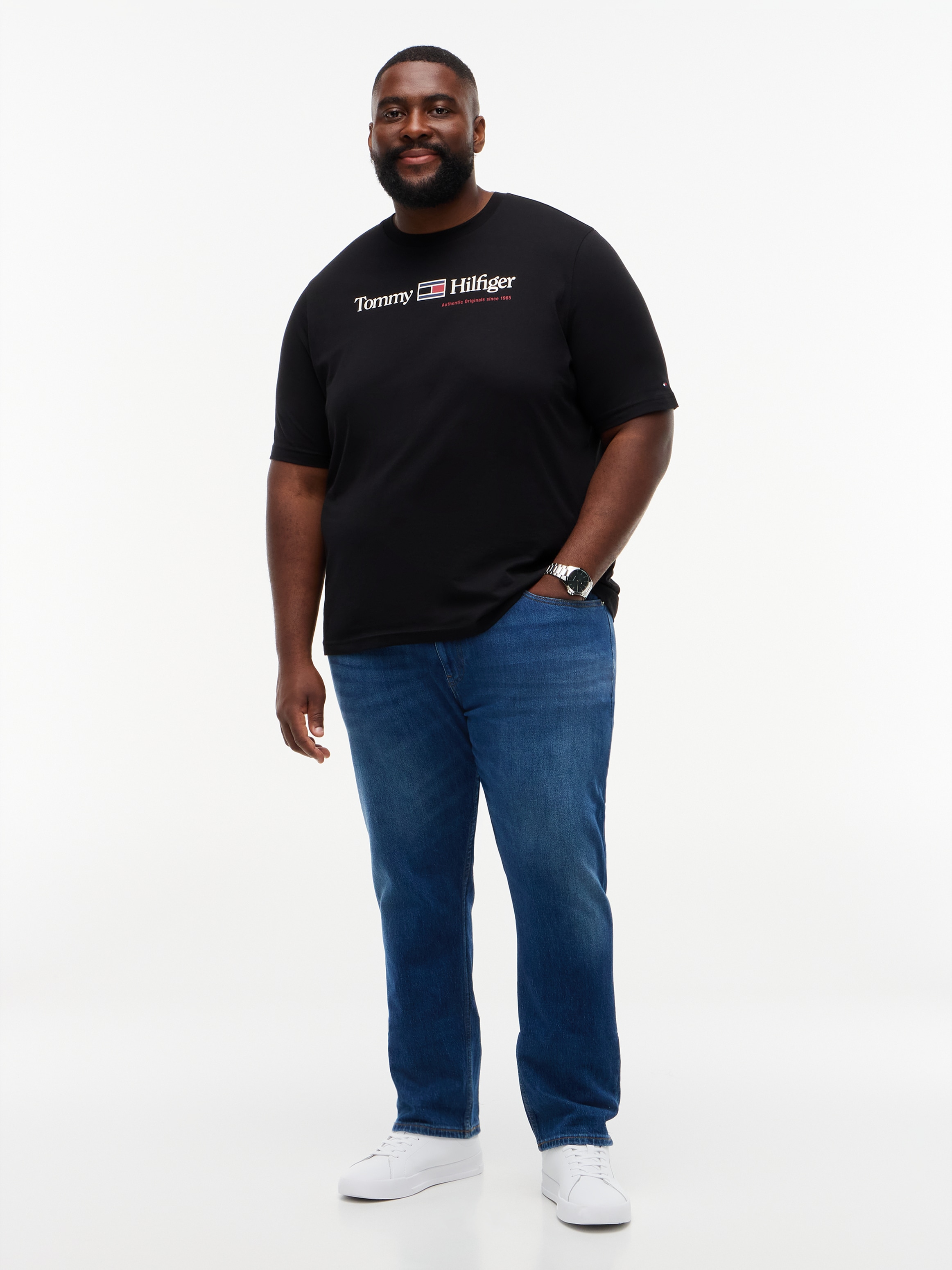 Tommy Hilfiger Big & Tall T-shirt »BT-BRAND LOVE RWB GRAPHIC« grandes tailles