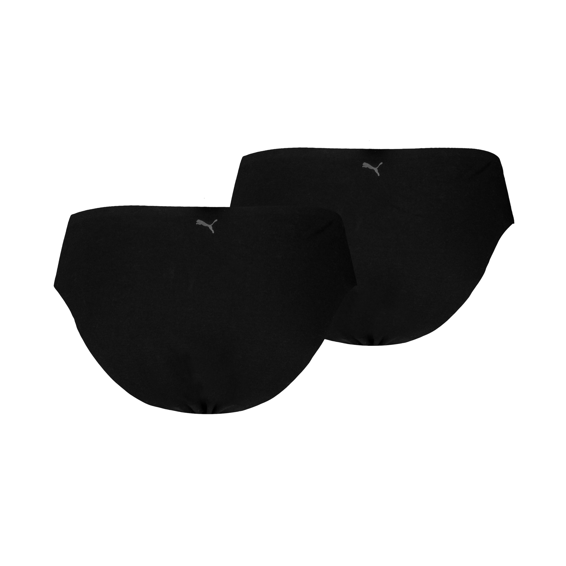 PUMA Slip »PUMA WOMEN INVISIBLE COTTON BRIEFS 2P« bords sans coutures pour un ajustement invisible