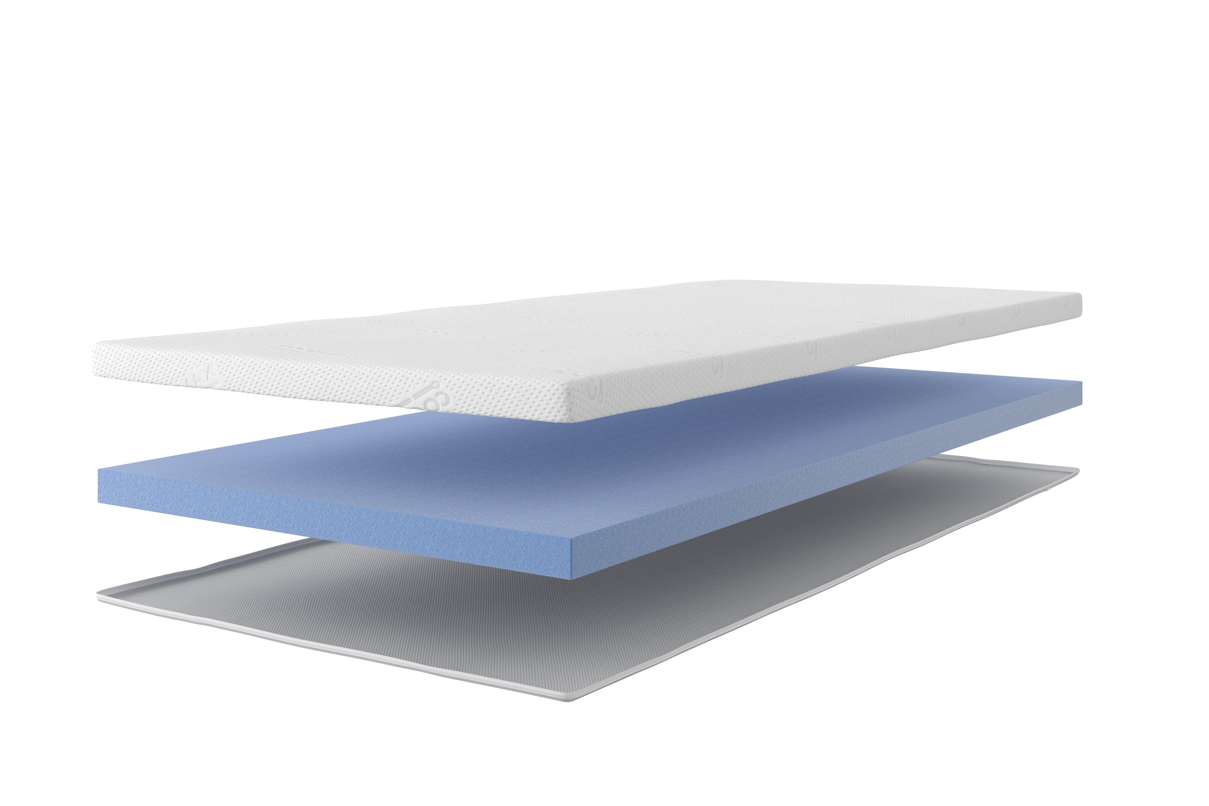 GOODproduct Topper »Lasse, Topper 90x200 cm,180x200 cm & mehr« Matelas, lit boxspring, ergonomique, qualité durable (RG 39)