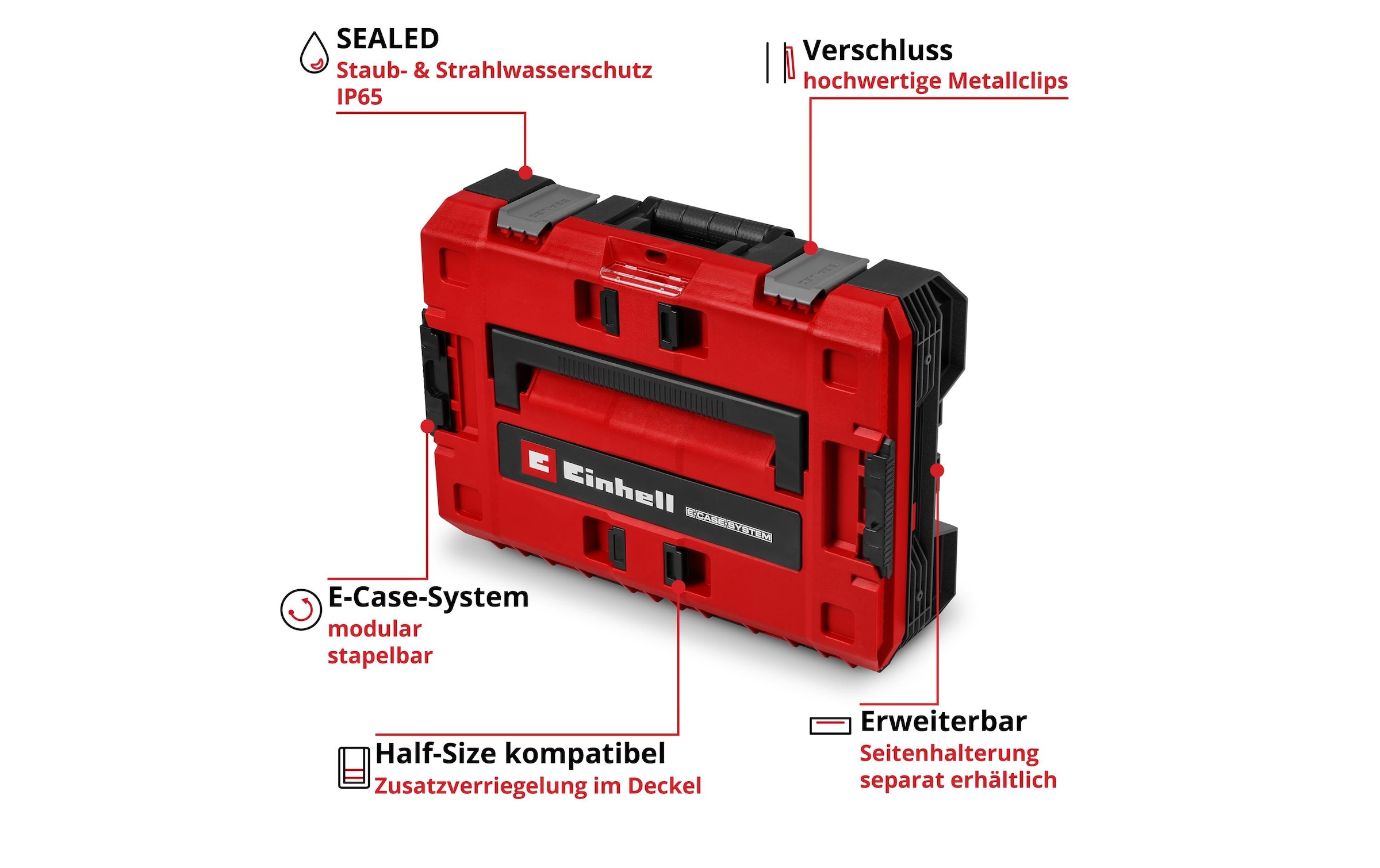 Einhell Werkzeugkoffer »E-Case S-F 1-teilig«