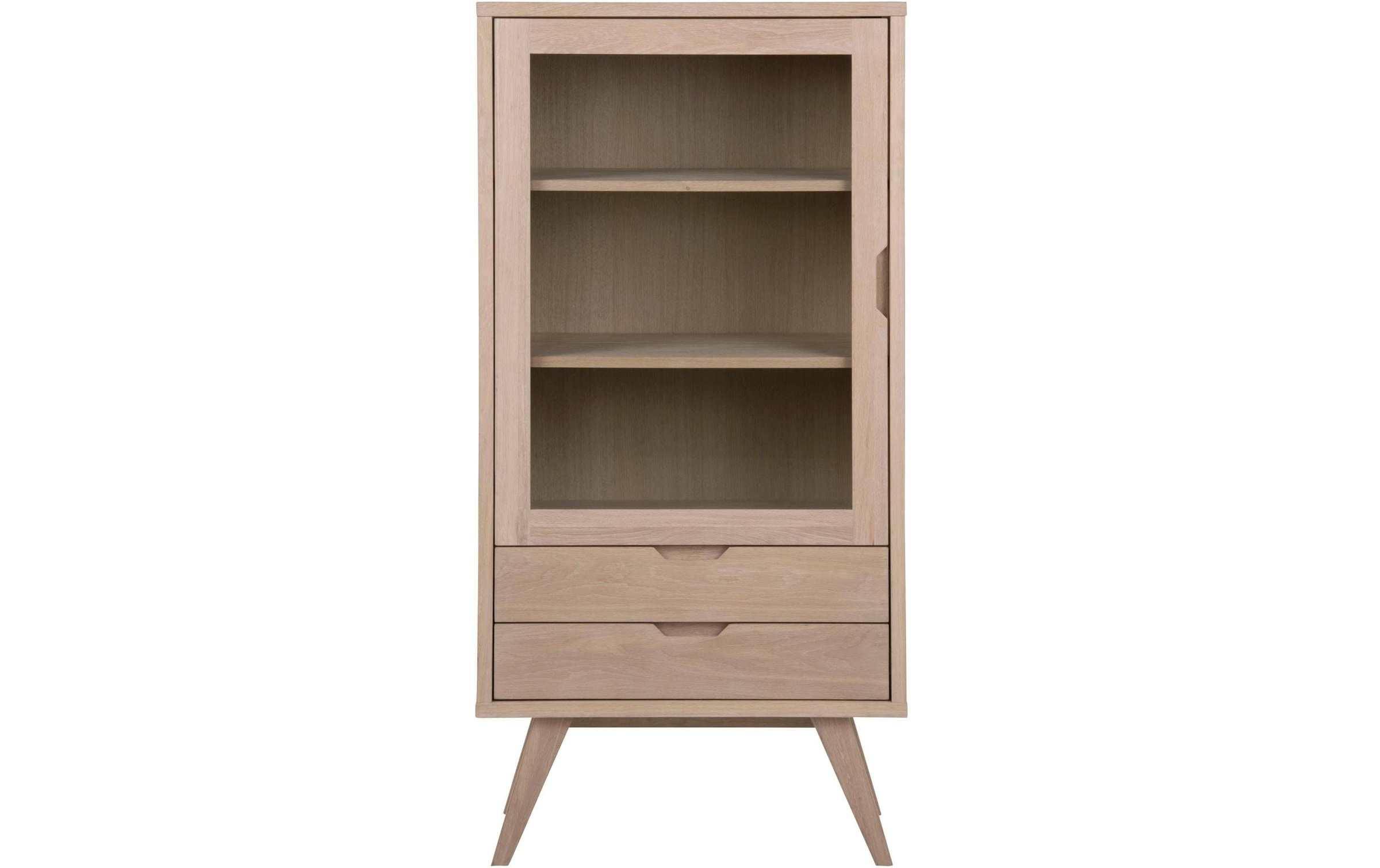 AC Design Vitrines »A-Line« Schrank, Glastür, 2 Einlegeböden, 2 Schubladen, in mehr Variationen
