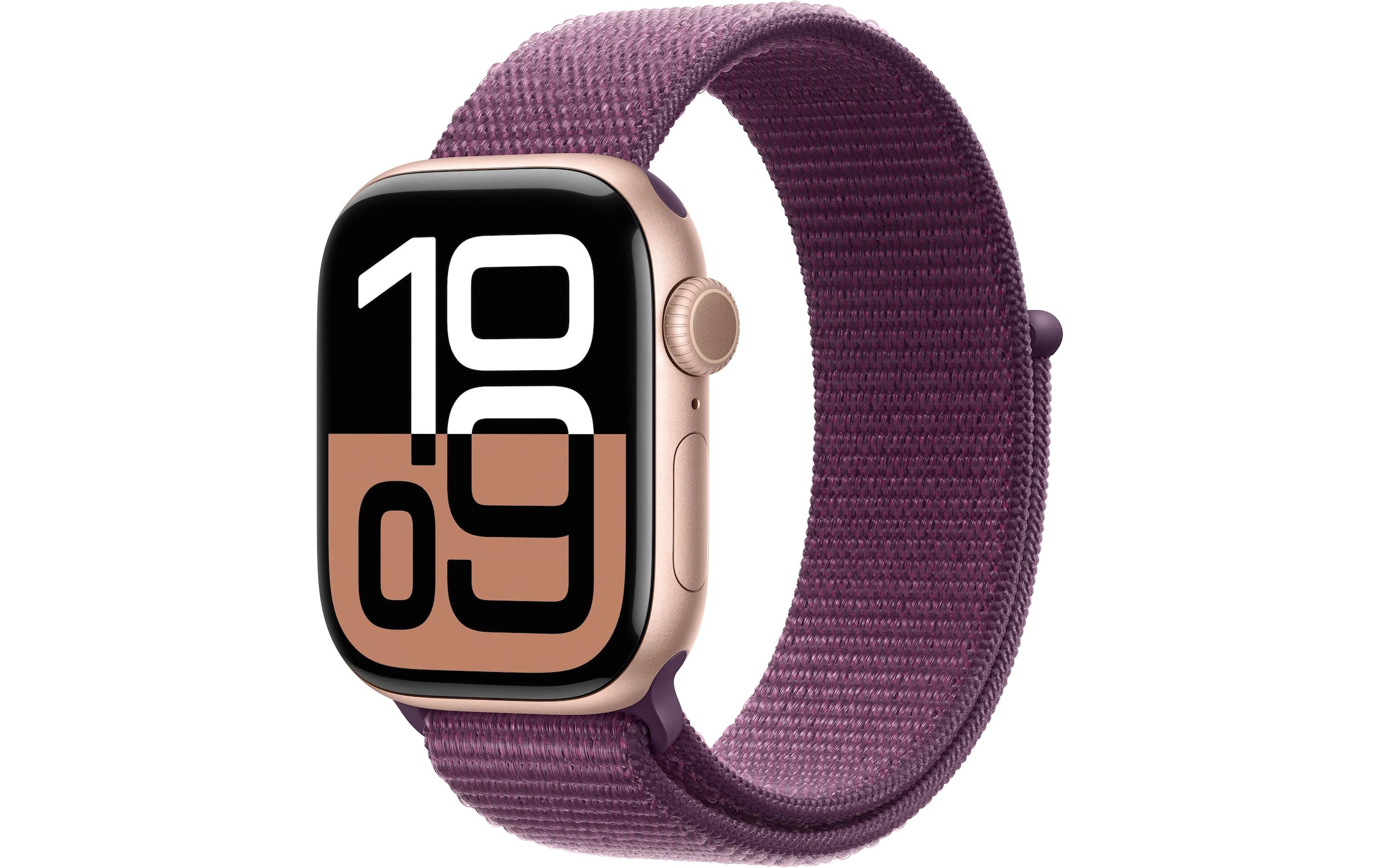 Apple Watch Series 10 Aluminium, 42 mm, GPS, Sport Loop, Roségold