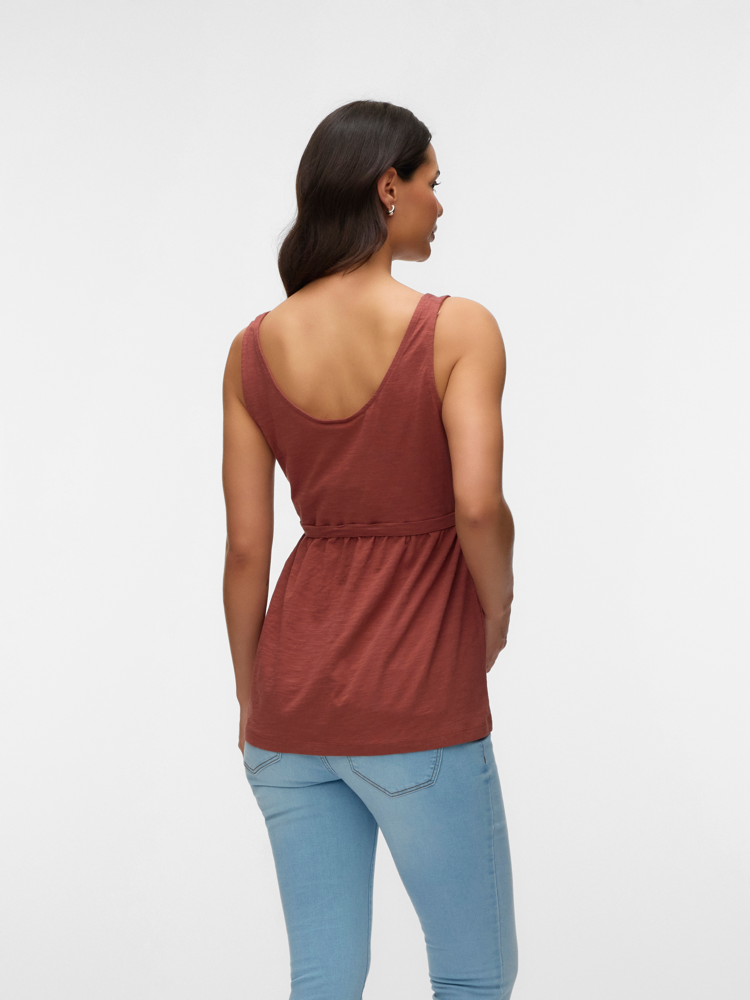 Mamalicious T-shirt de grossesse »MLEVI LIA SL JRS TOP 2F NOOS« Baumwolle, regular fit