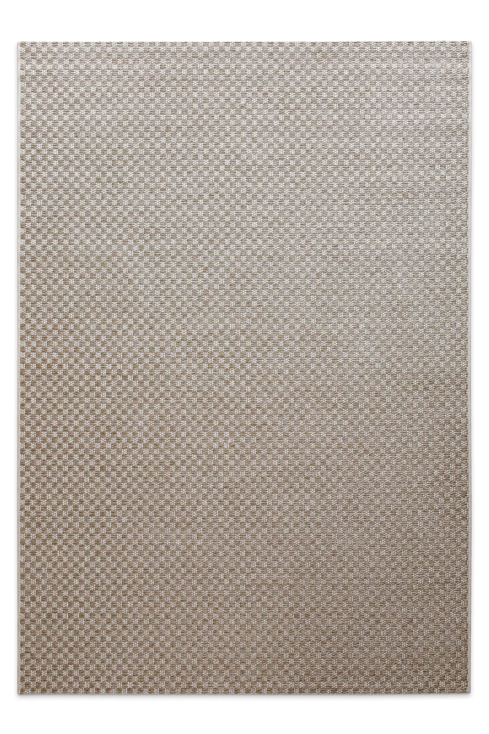 Wecon home Teppich »Miami South Beach« rechteckig 5 mm Höhe In- & Outdoor Teppich, wetterfest, kariert, Balkon, pflegeleicht