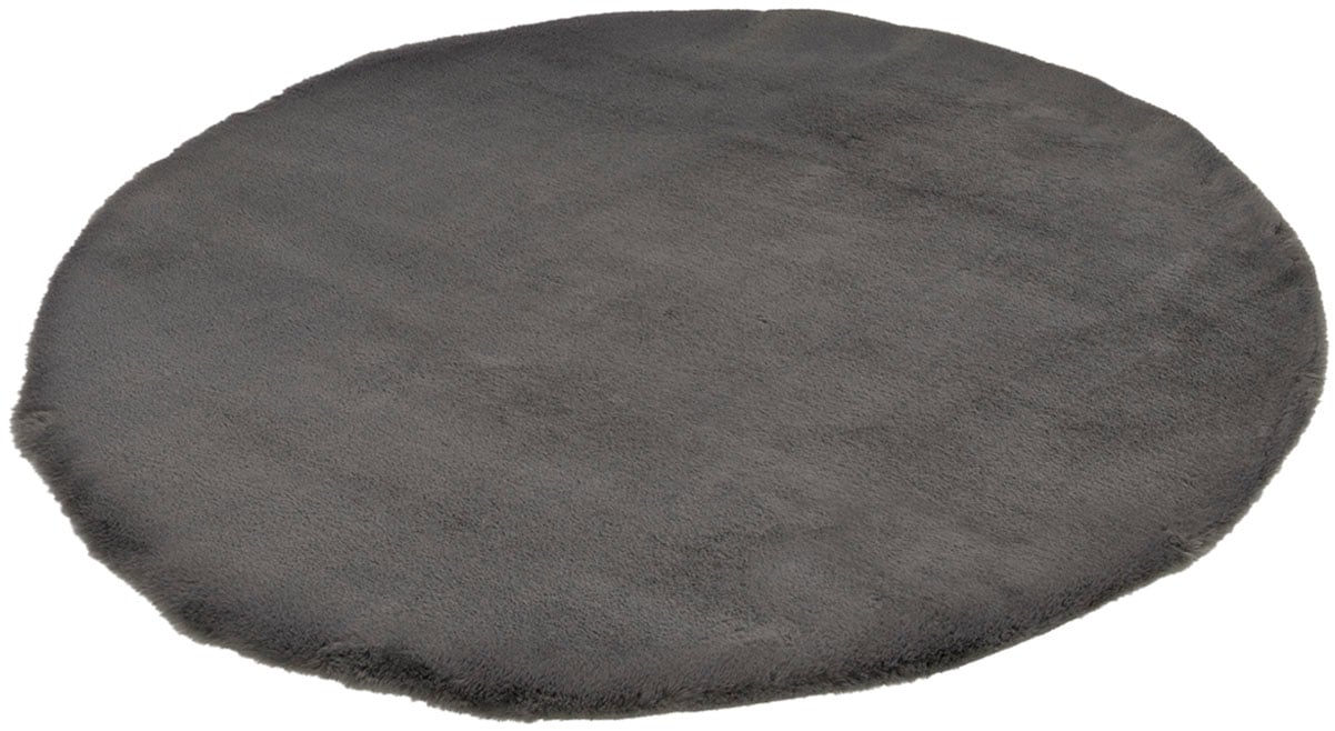 Kayoom Teppich »Chaplin 545« rund 22 mm Höhe Kurzflor, Modernes Muster, Uni, Fussbodenheizungsgeeignet, Wohnzimmer