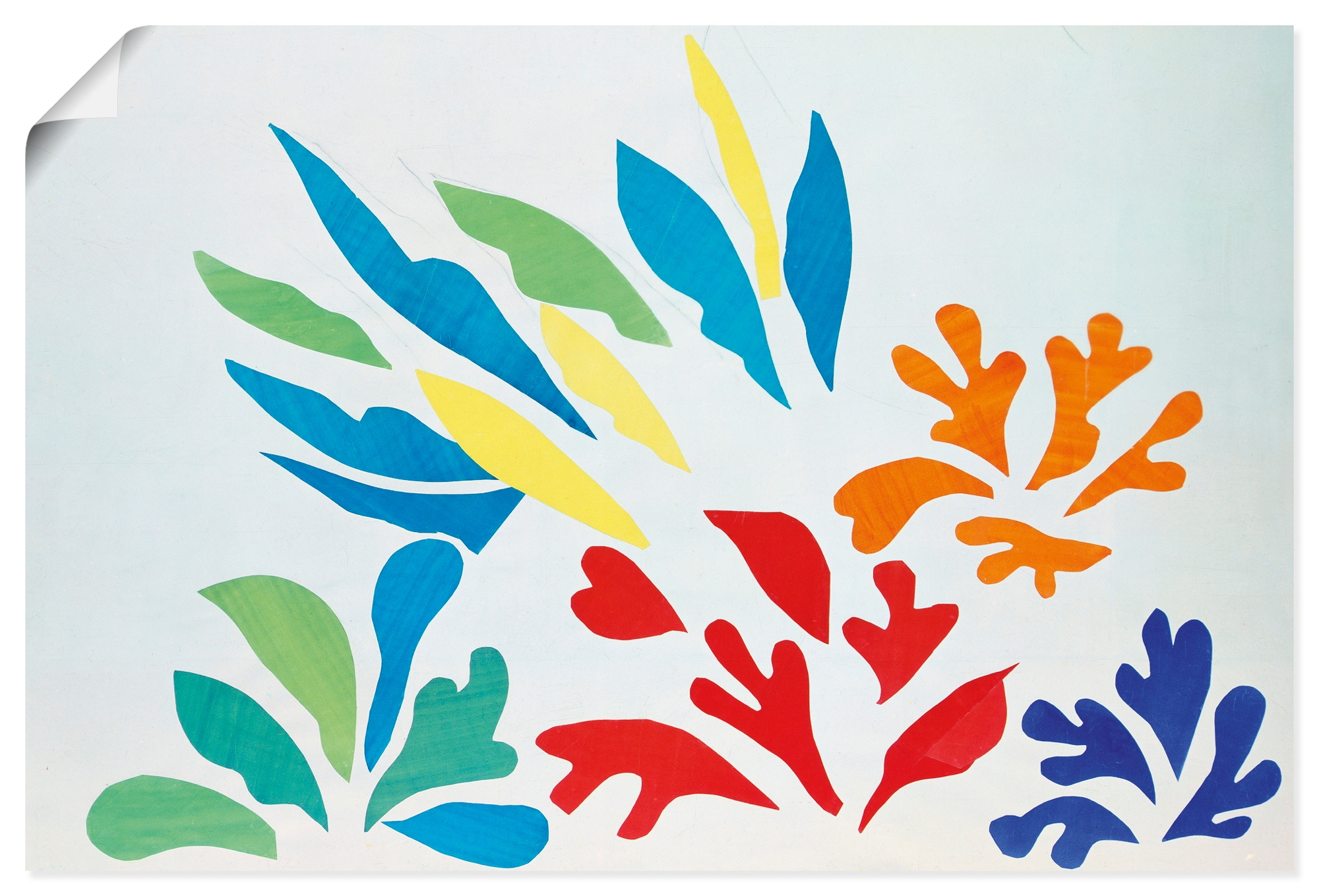 Image of Artland Wandbild "Acanthes Nr.30." Gegenstandslos 1 Stk. tlg. als Alubild, Leinwandbild, Poster, Wandaufkleber in verschied. Grössen