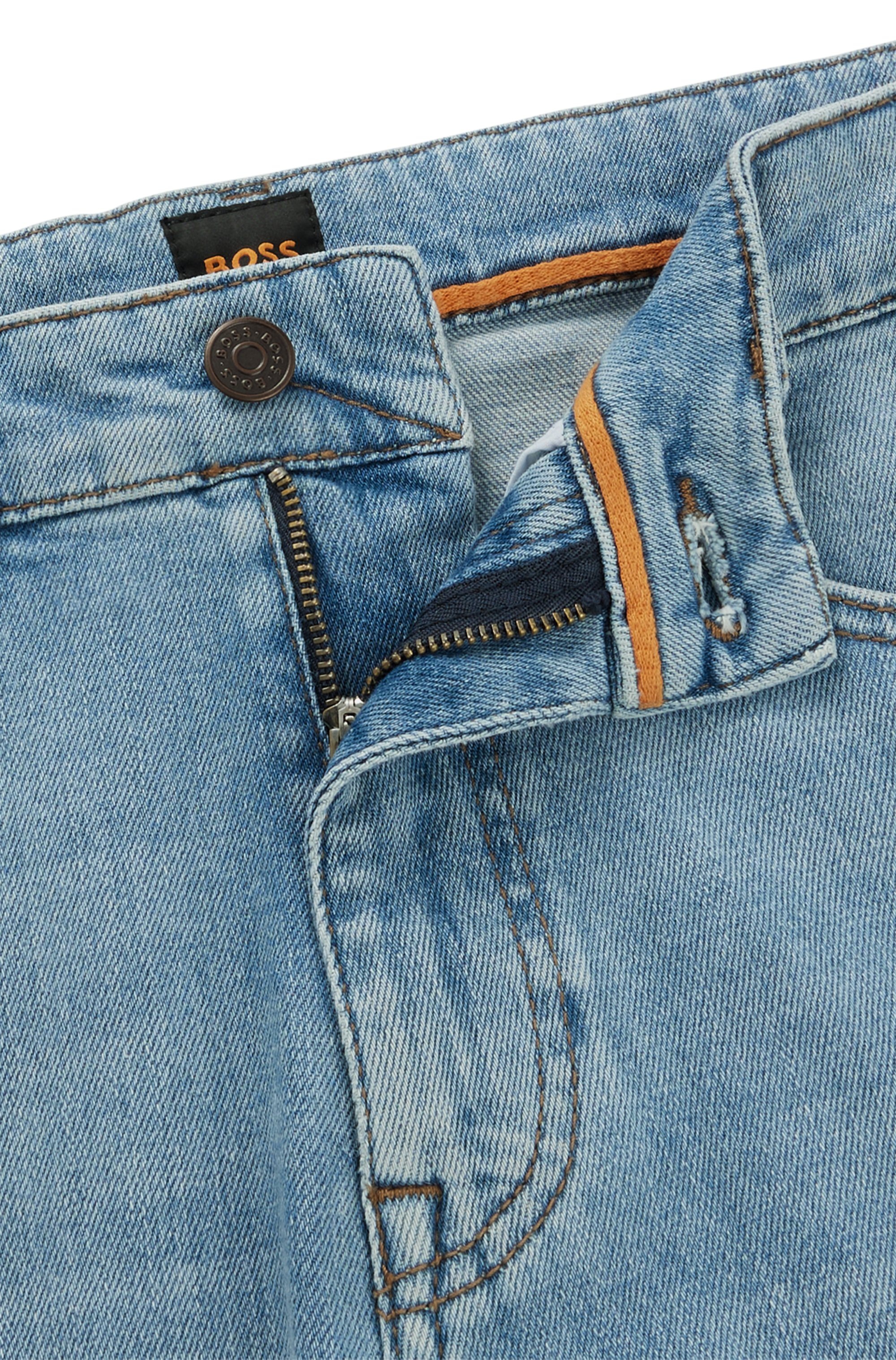 BOSS ORANGE Slim-fit-Jeans »Delaware«, mit normaler Bundhöhe