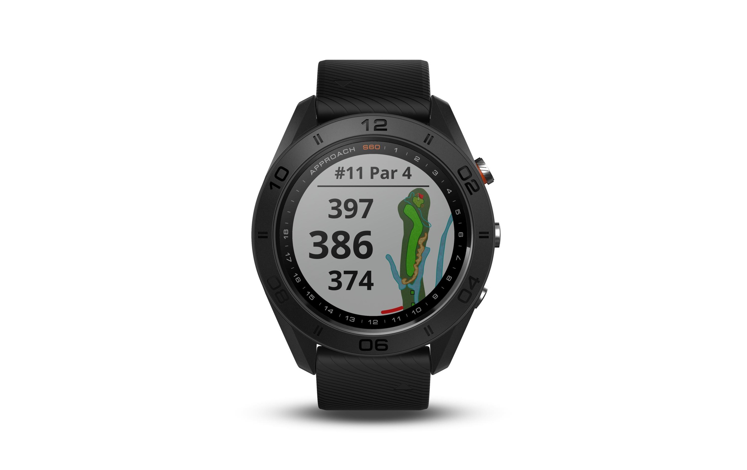 Image of Garmin Fitnessuhr »Golfuhr Approach S60 Schwarz« bei Ackermann Versand Schweiz