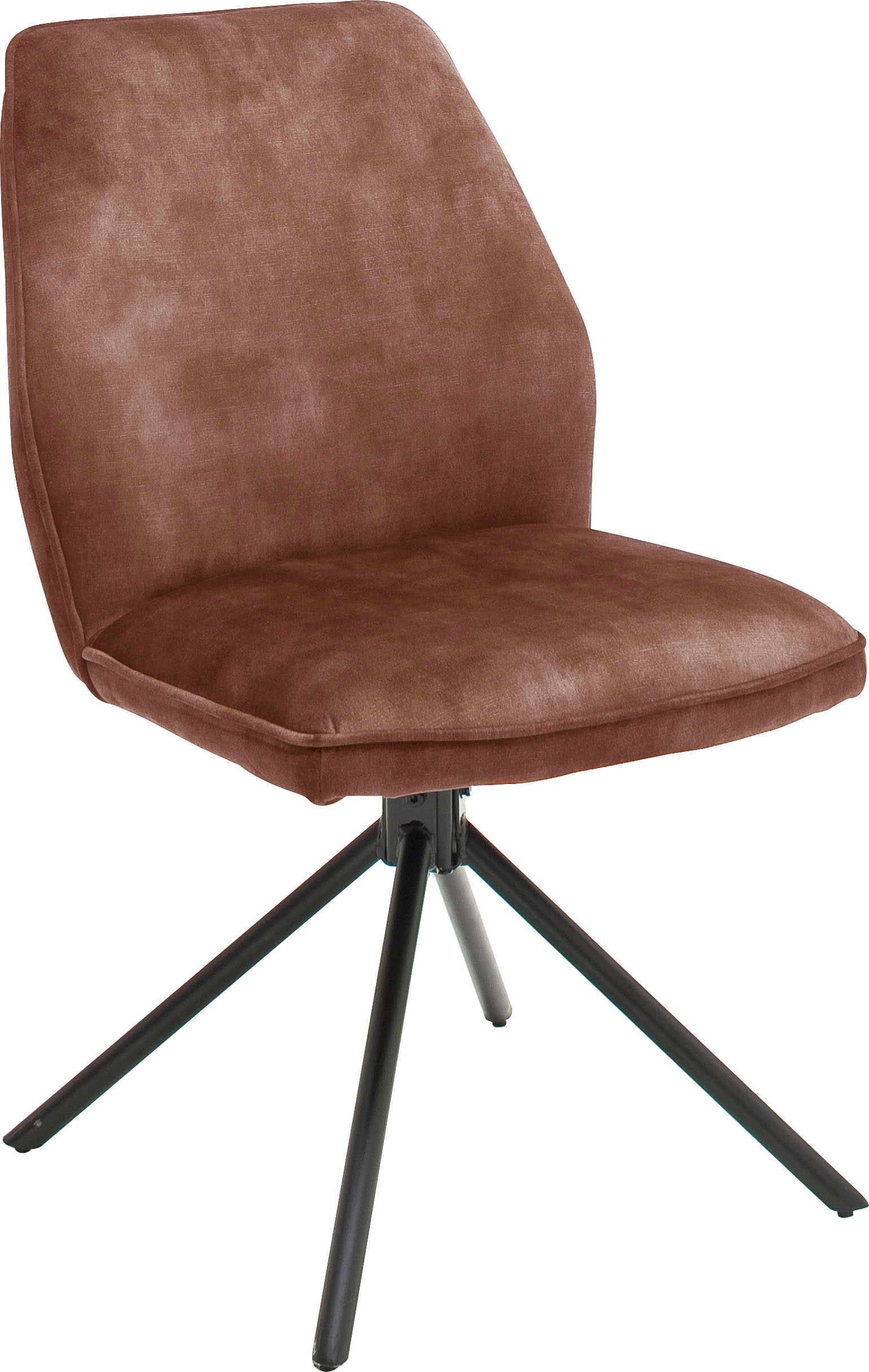 MCA furniture Esszimmerstuhl »Ottawa« (Set) 2 Stk.Vintage Veloursoptik mit Keder, Stuhl belastbar bis 120 Kg