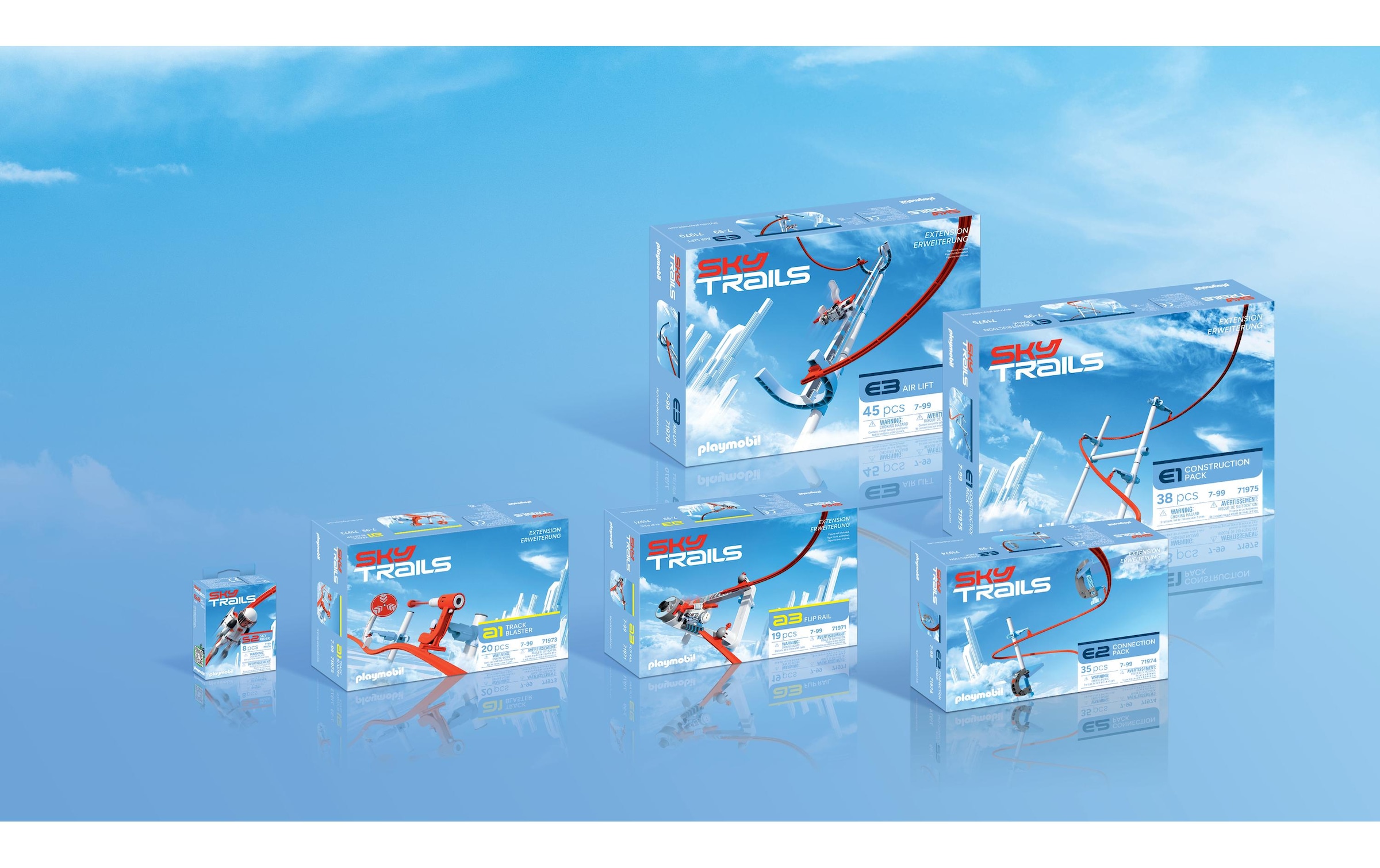   Kugelbahn »Looping a2 (71972), Sky Trails« Made in Europe