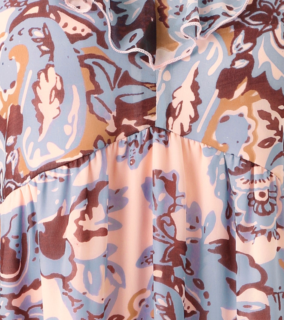 Aniston CASUAL Maxikleid, mit fantasievollem, grafischen Druck - NEUE KOLLEKTION