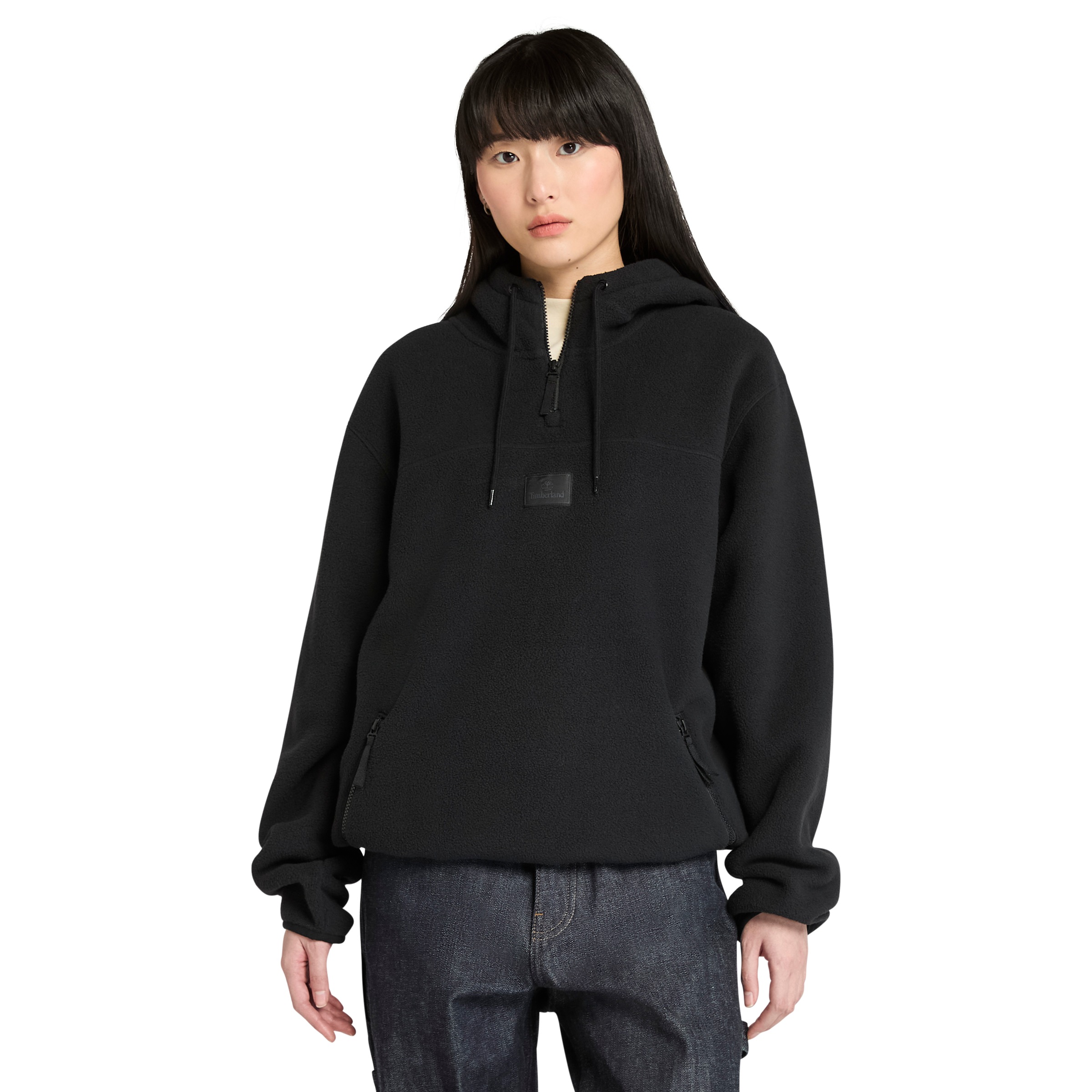 Image of Timberland Fleecepullover "Silicon Badge Polar Fleece Hoodie"