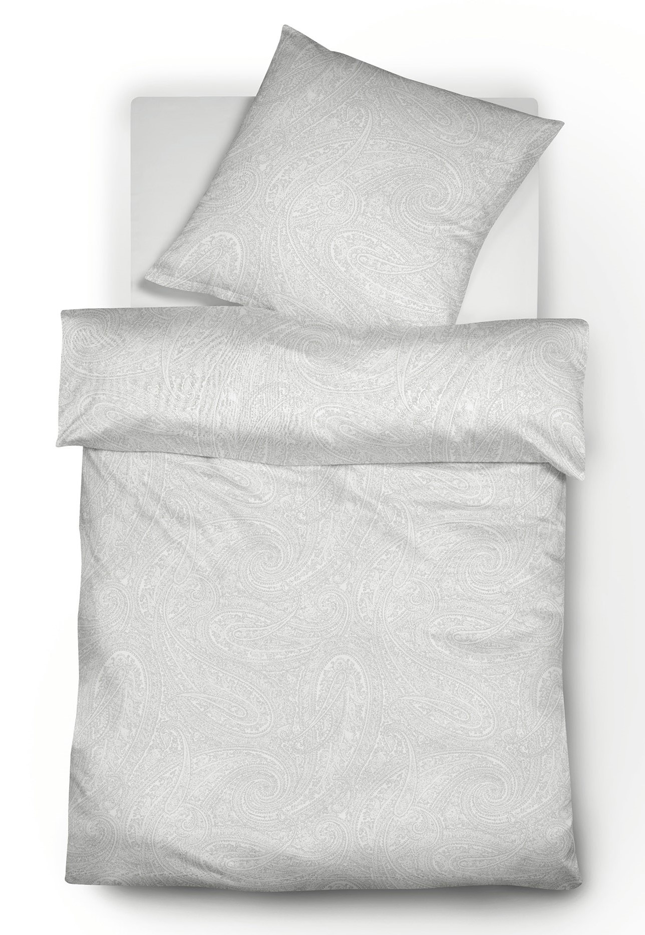 Image of fleuresse Bettwäsche »Provence Prestige 4104 (2/3tlg.)«, (2 tlg.), Jacquard-Leinen, Sommerliche Ornamente bei Ackermann Versand Schweiz