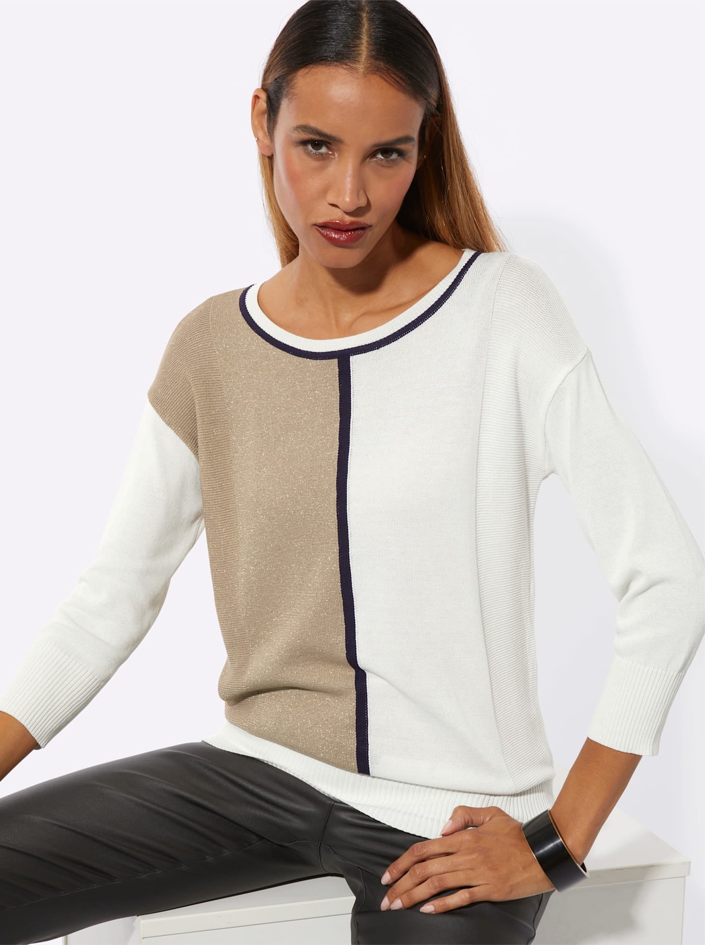 creation L 3/4 Arm-Pullover »Pullover«