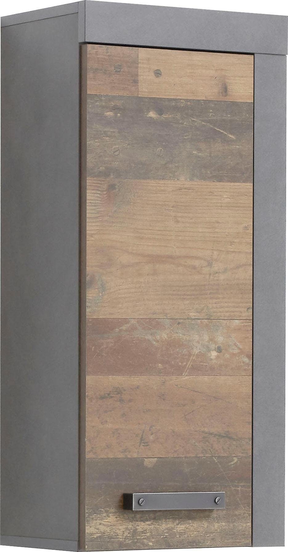 Hängeschrank »Ilana«, Badschrank im modernen Industrial Style - Masse (B/T/H) 36/23/79 cm