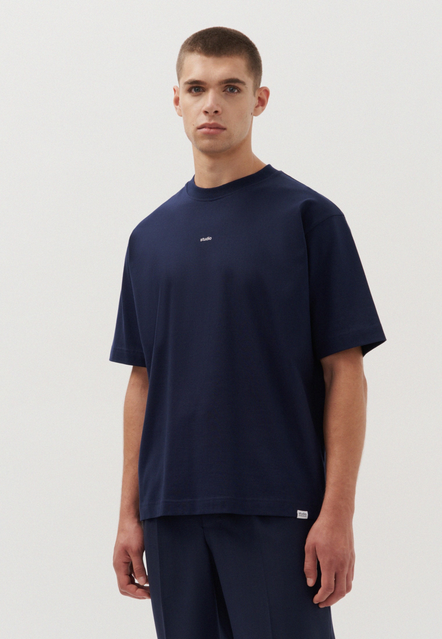studio seidensticker T-Shirt »Studio« 1/2 Rundhals Uni