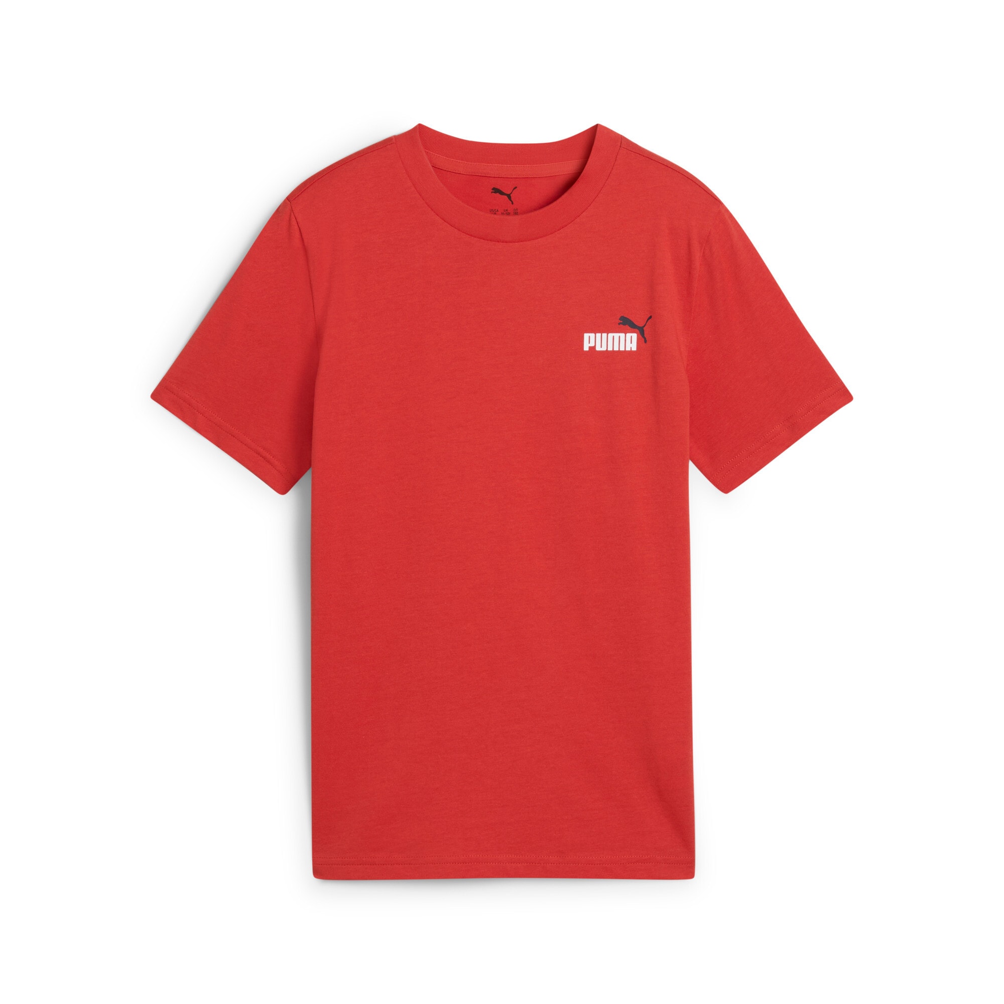 Image of PUMA T-Shirt "ESS 2 COLOR SMALL NO 1 LOGO TEE B" mit Rundhalsausschnitt, Kurzarm, ohne Kapuze, mit gesticktem Logo