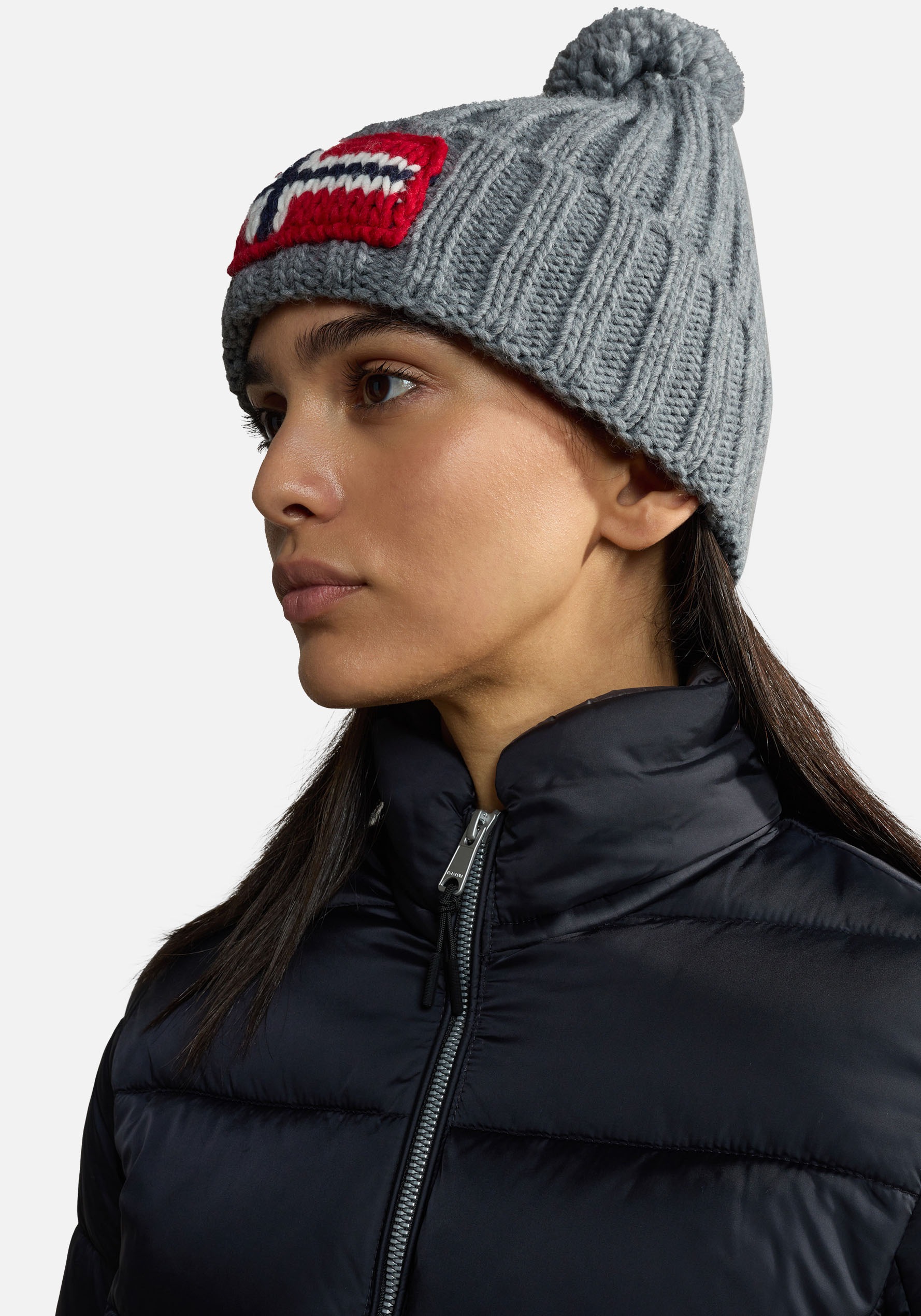 Napapijri Beanie »SEMIURY«, mit Bommel