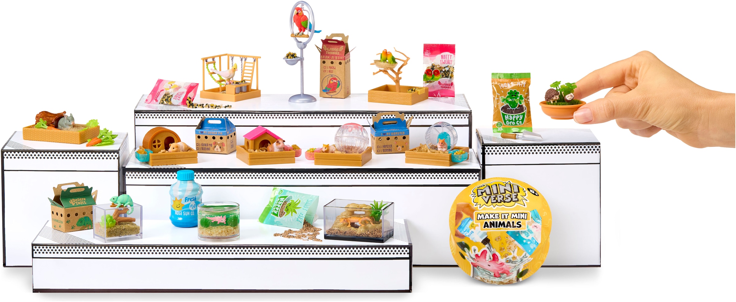 MGA ENTERTAINMENT Set créatif »MGA's Miniverse - Make It Mini Animals« sortiere Lieferung