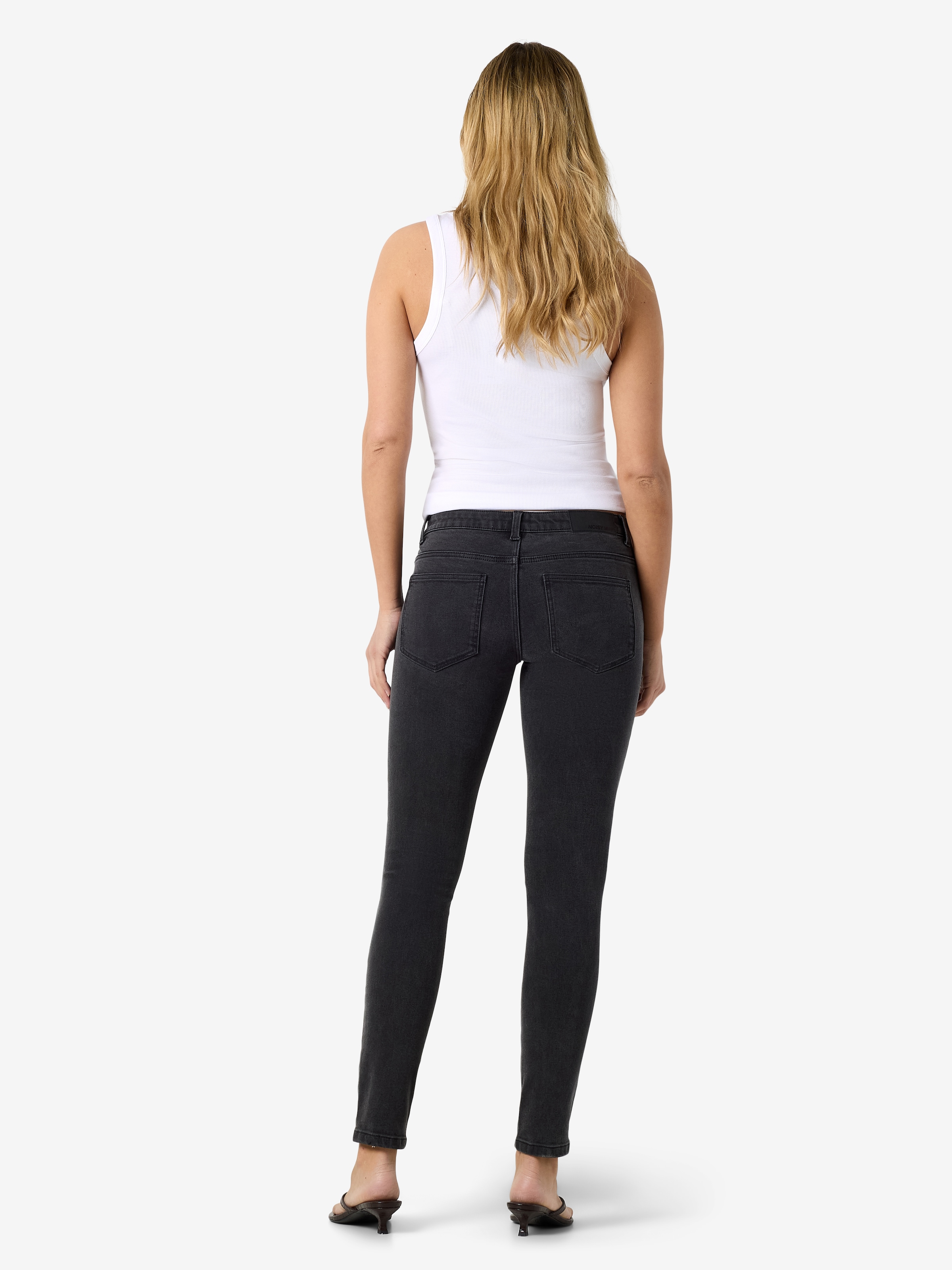 Noisy may Skinny-fit-Jeans »NMRAE LW  SKINNY JEANS VI634DG« Baumwollmischung