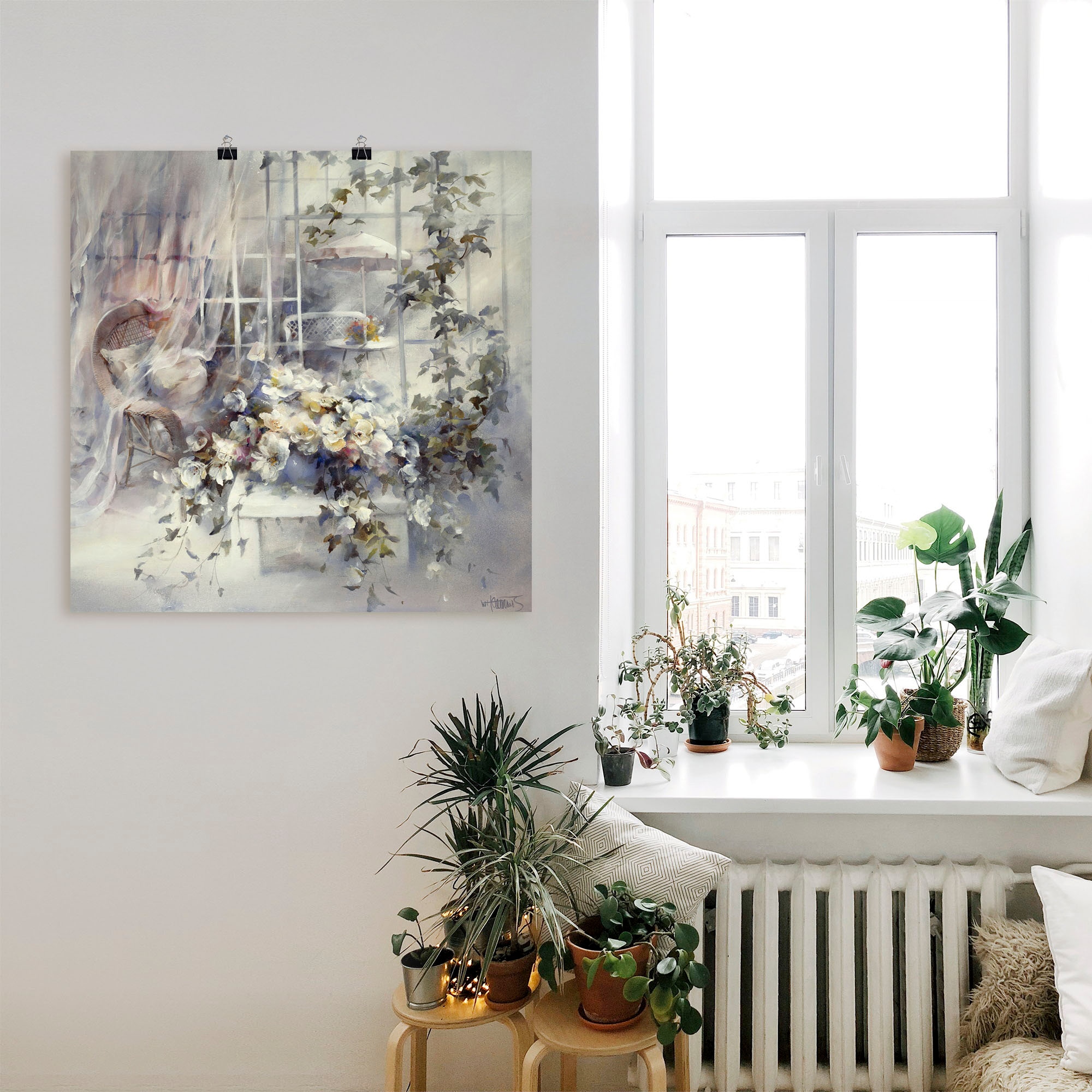 Artland Fresque murale »Bezaubernde Moment« 1 cuis tlg. als Leinwandbild, Poster in verschied. Grössen